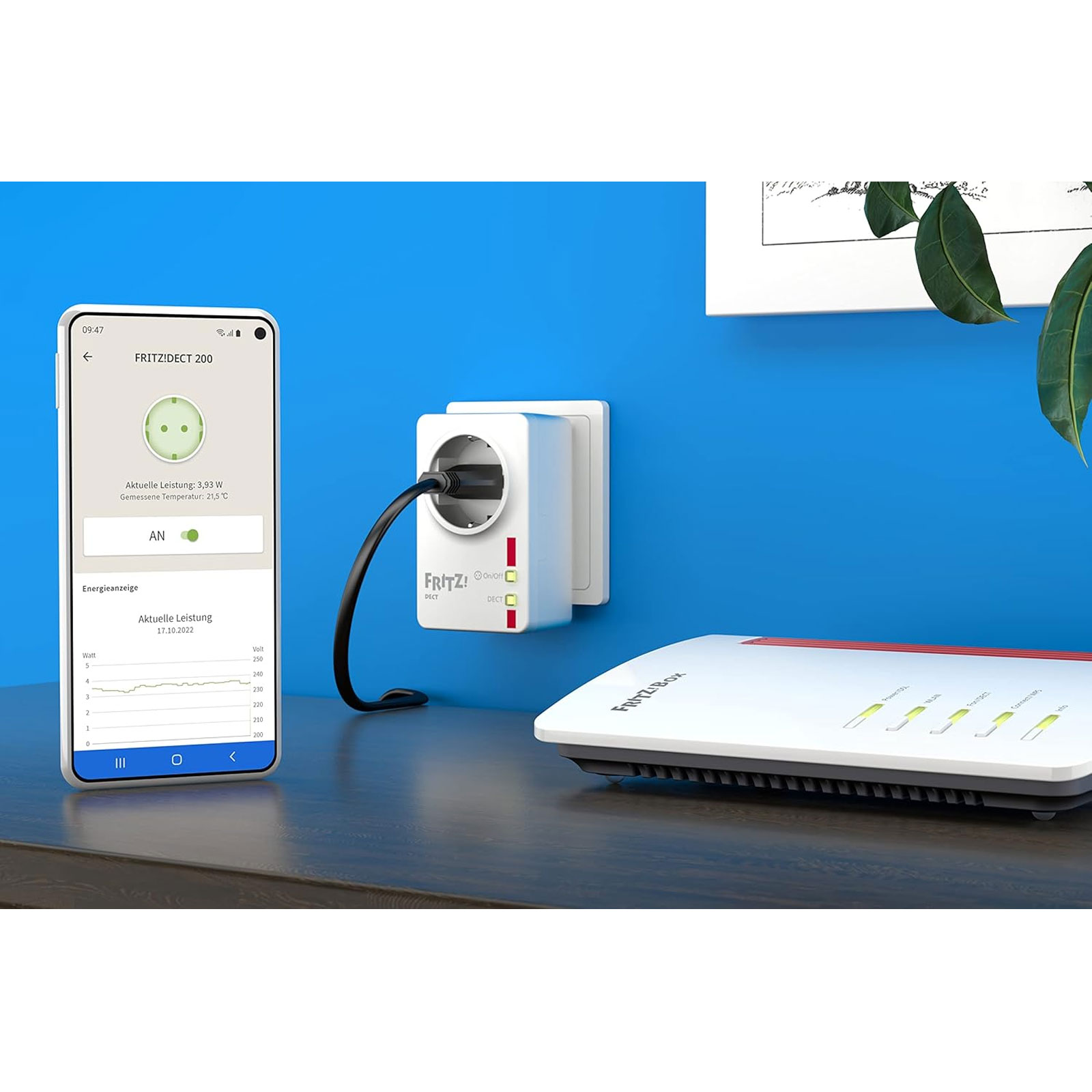 AVM FRITZ!DECT 200 Smart Home Steckdose AVM FRITZ!DECT 200 Smart Home Steckdose
