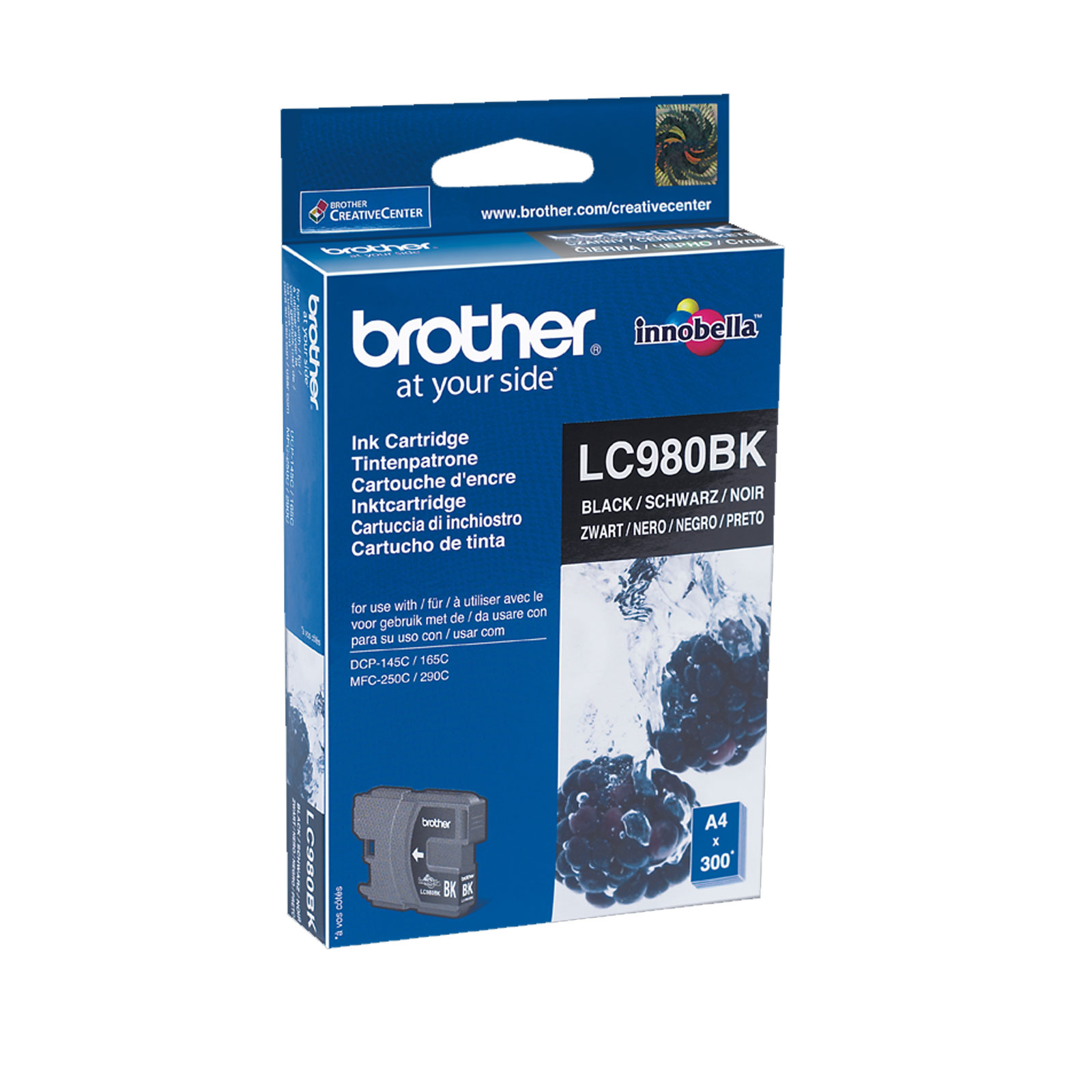 Brother LC-980BK Tintenpatrone Schwarz