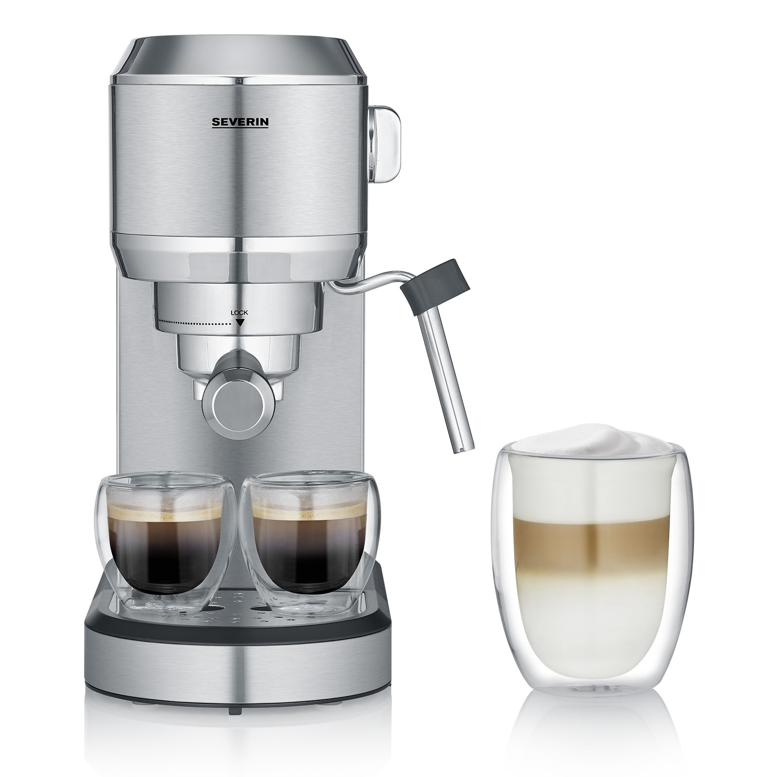 SEVERIN KA 5997 Newspresa Siebträger-Espressomaschine