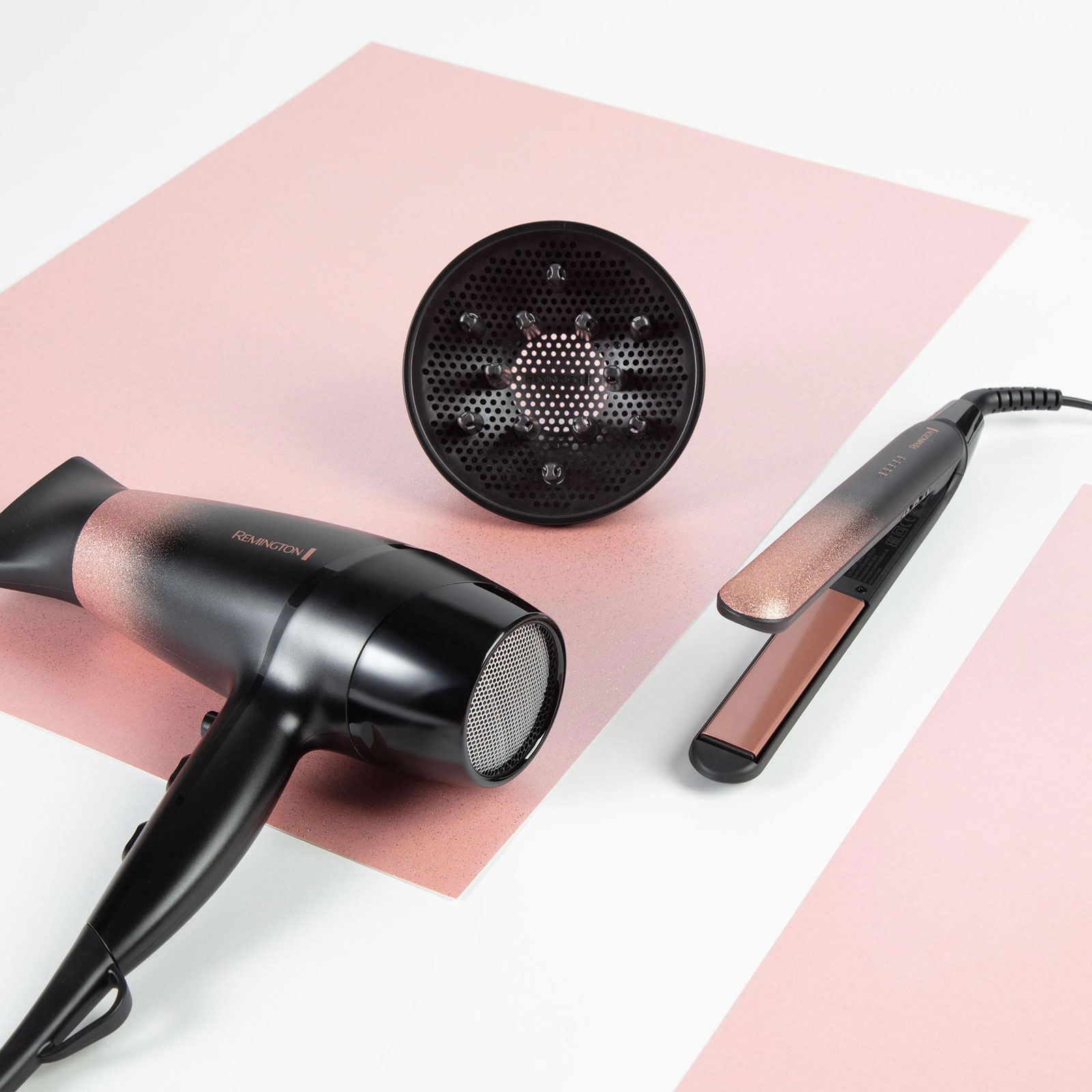 REM S5305 Rose Shimmer Glätte.