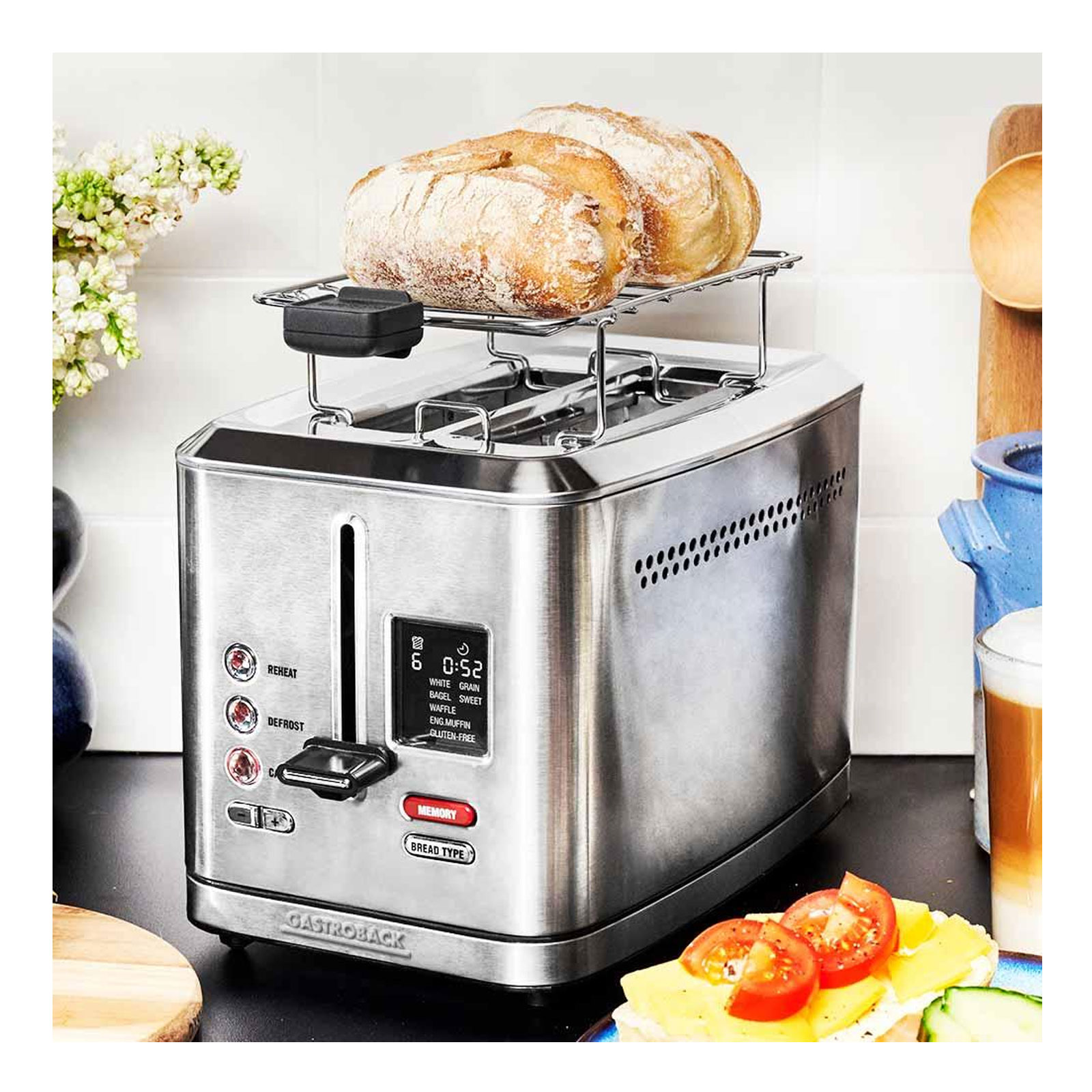 Gastroback 42395 Design Toaster Digital 2S
