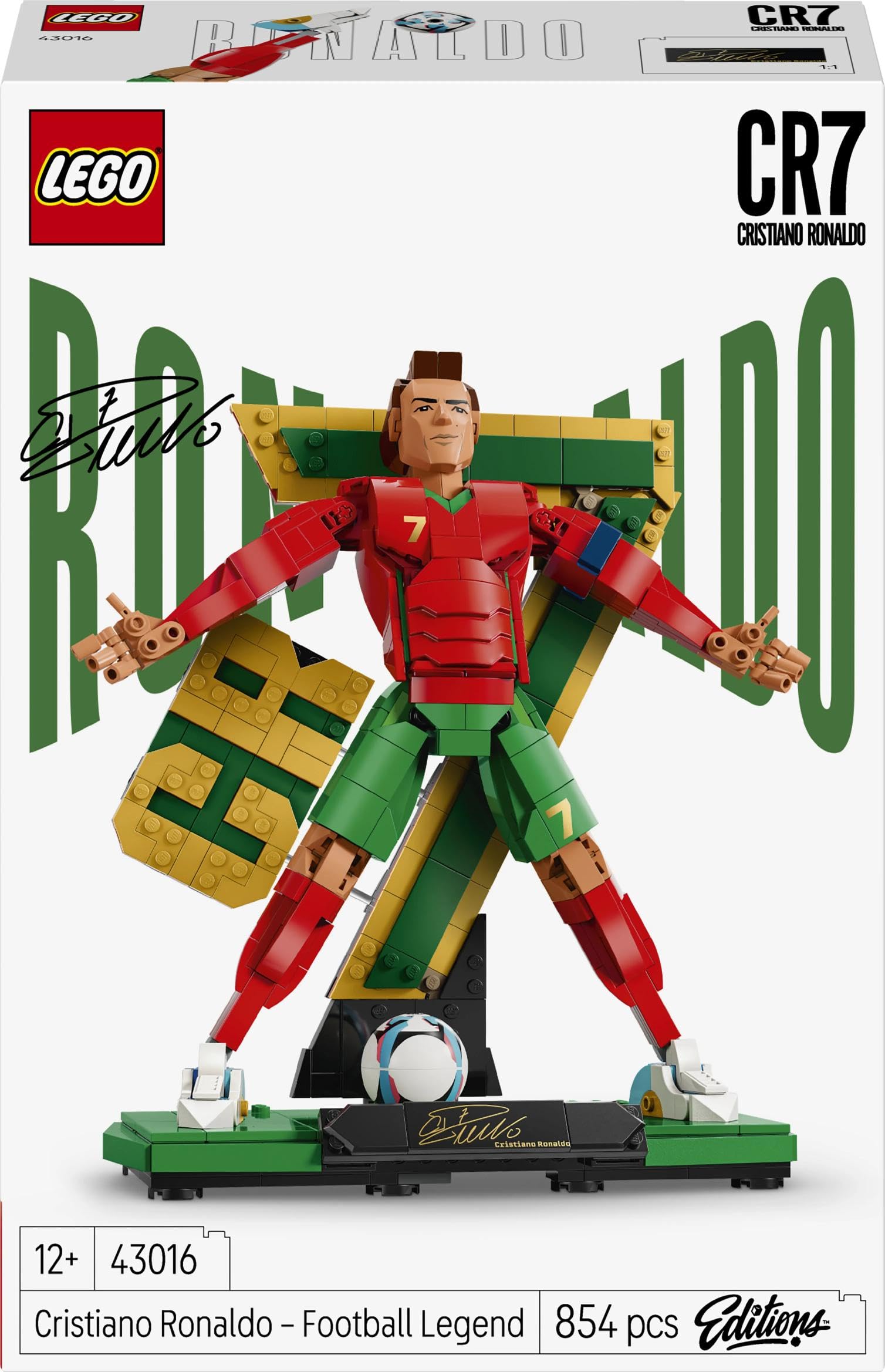 LEGO Cristiano Ronaldo - Fußballlegende Lego-Set (43016)