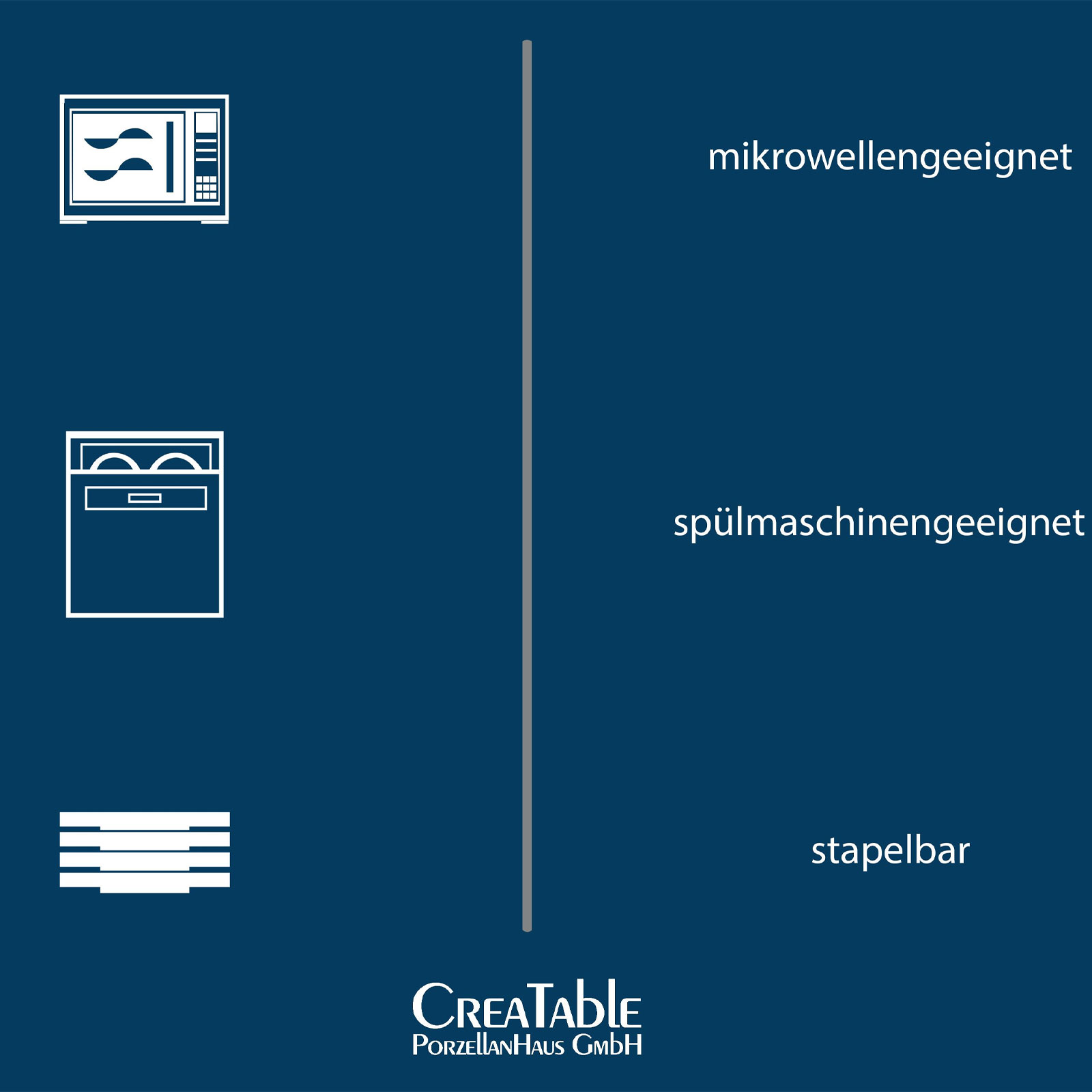 CreaTable, 33043, Serie Soft Touch Black Cappuccinotassen , 12 teilig