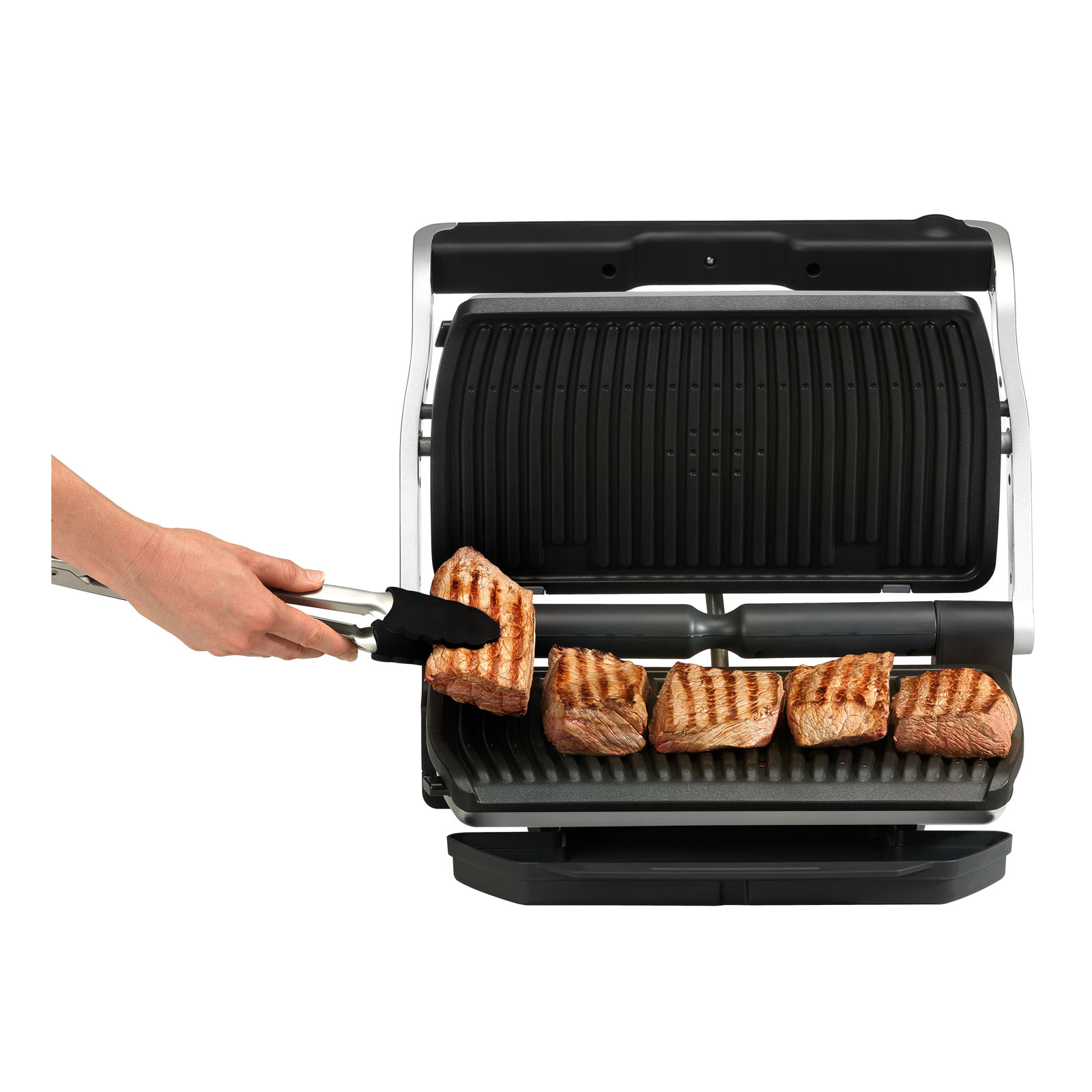 Tefal GC 7228 Optigrill+ XL Kontaktgrill schwarz