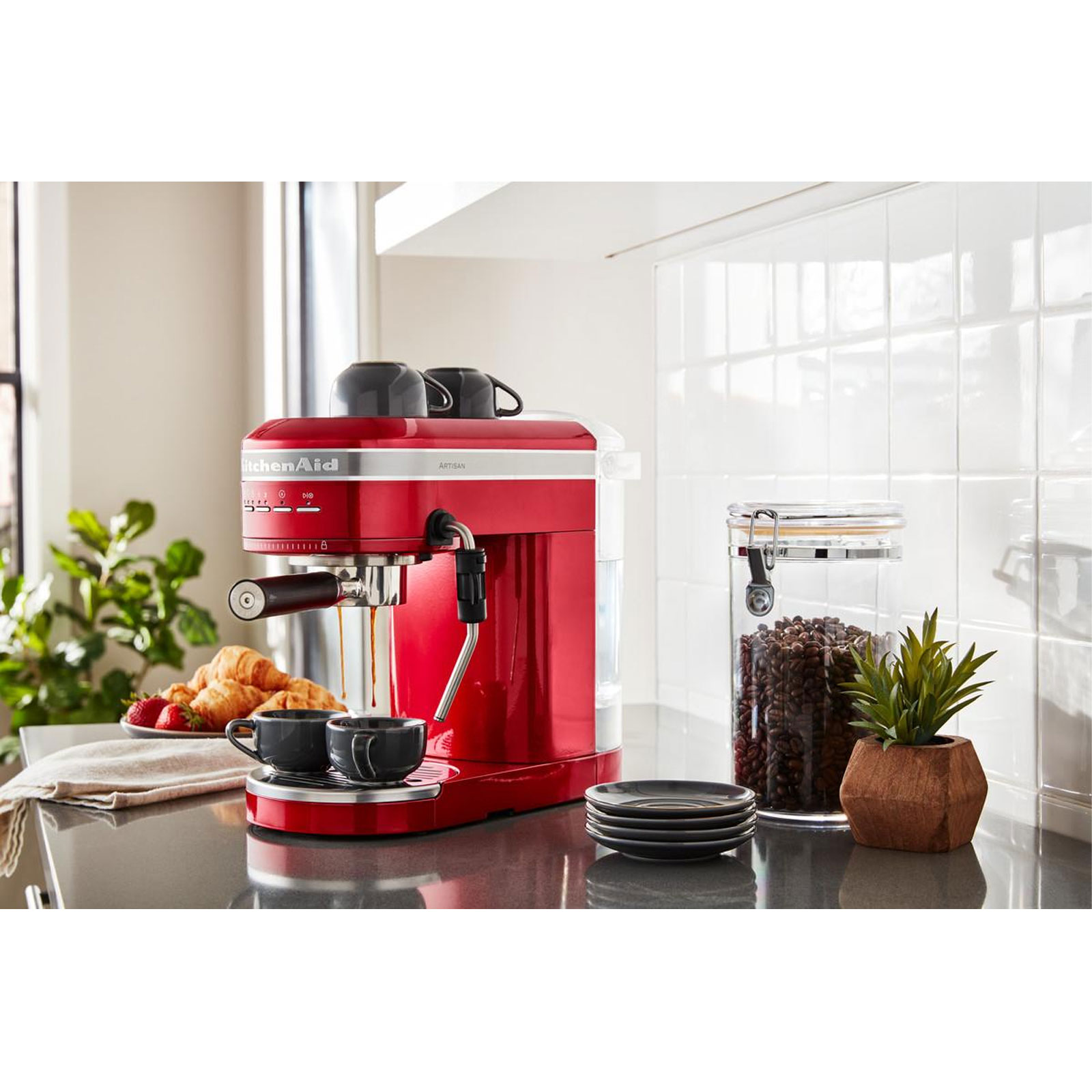 KitchenAid ARTISAN 5KES6503ECA Siebträger-Espressomaschine