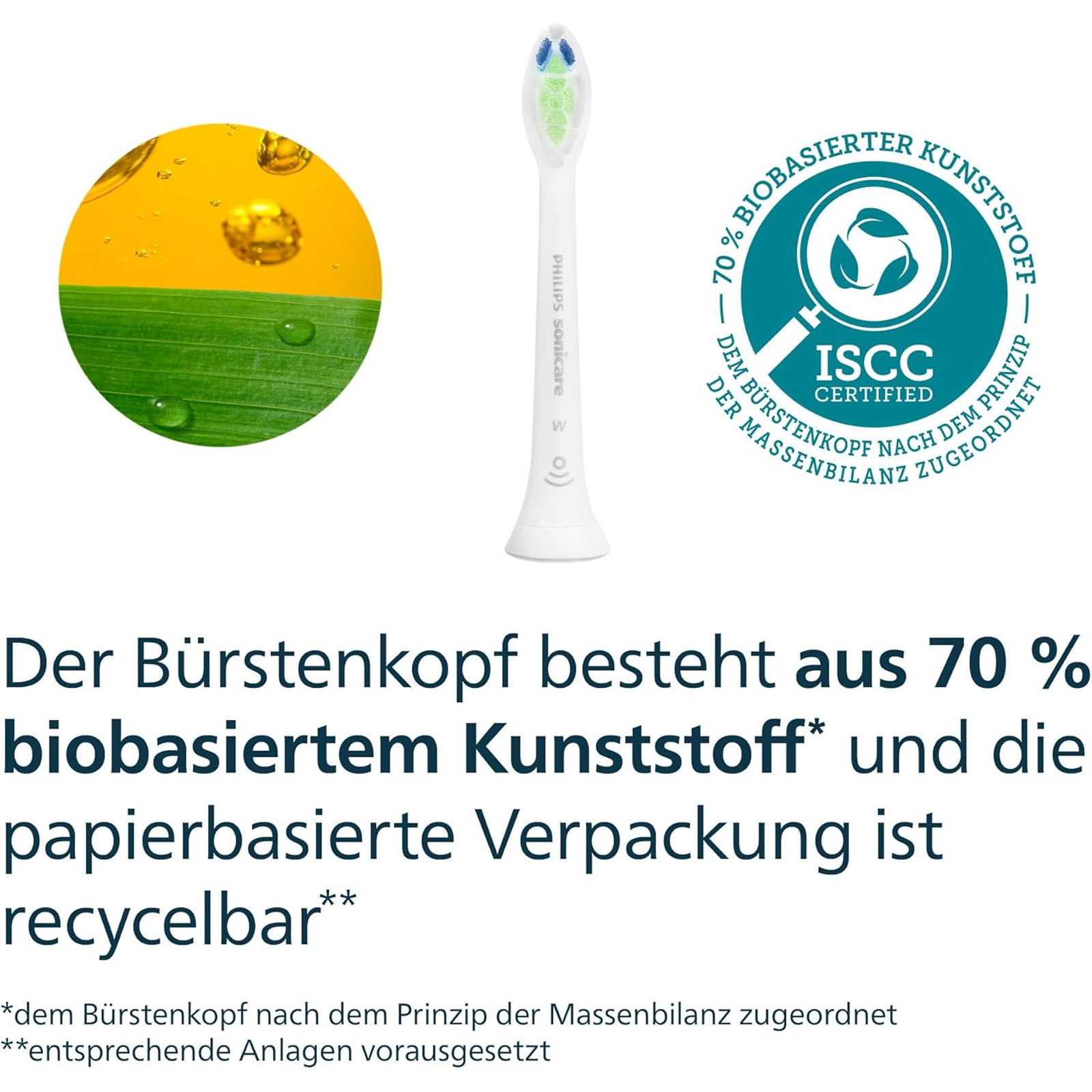 Philips HX6064/87 Sonicare W2 Optimal White, Original Ersatzbürstenköpfe