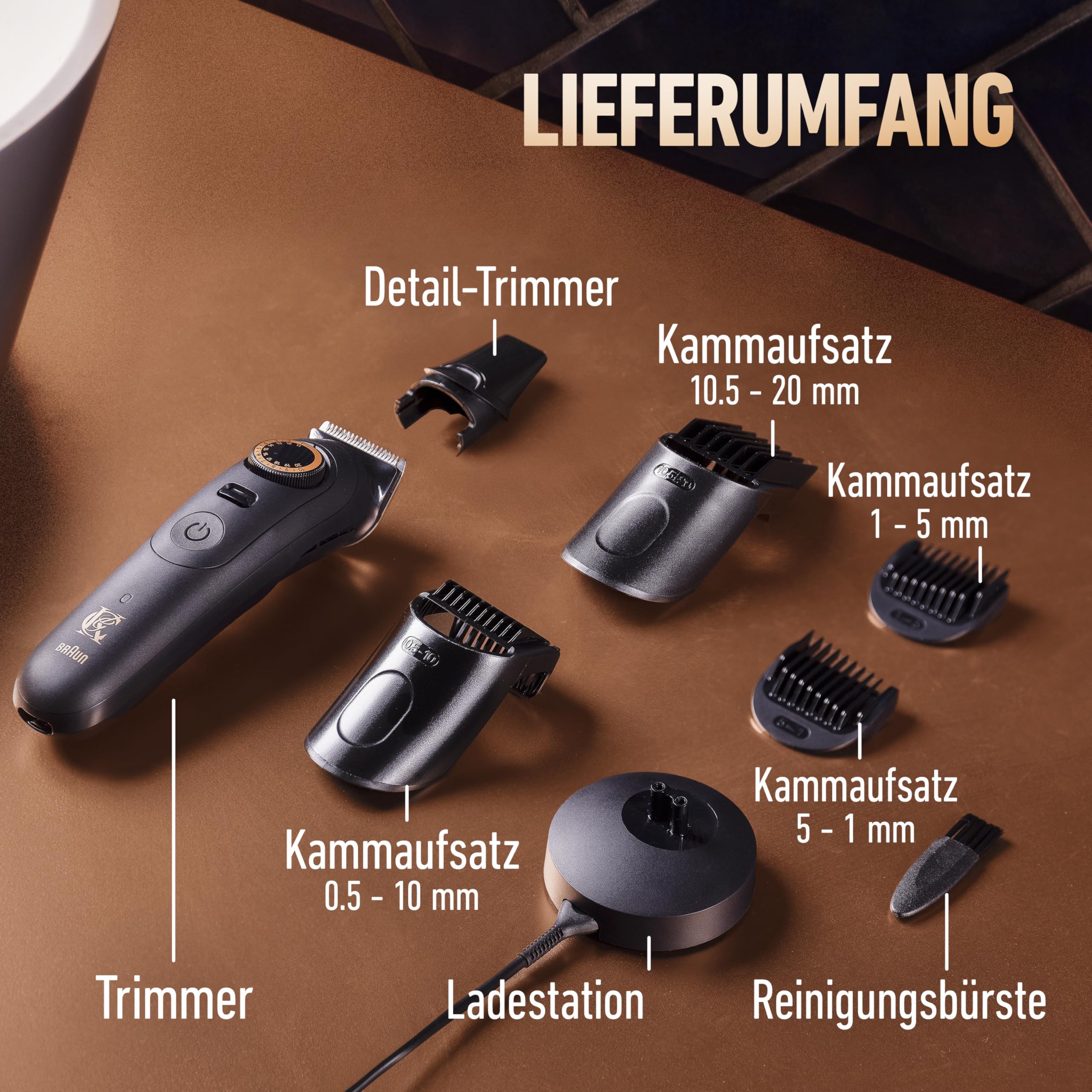 King C Gillette Barttrimmer Herren PRO MAX