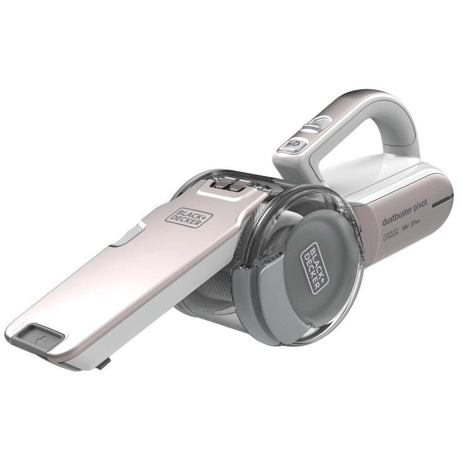 Black + Decker Pivot 18V Handstaubsauger
