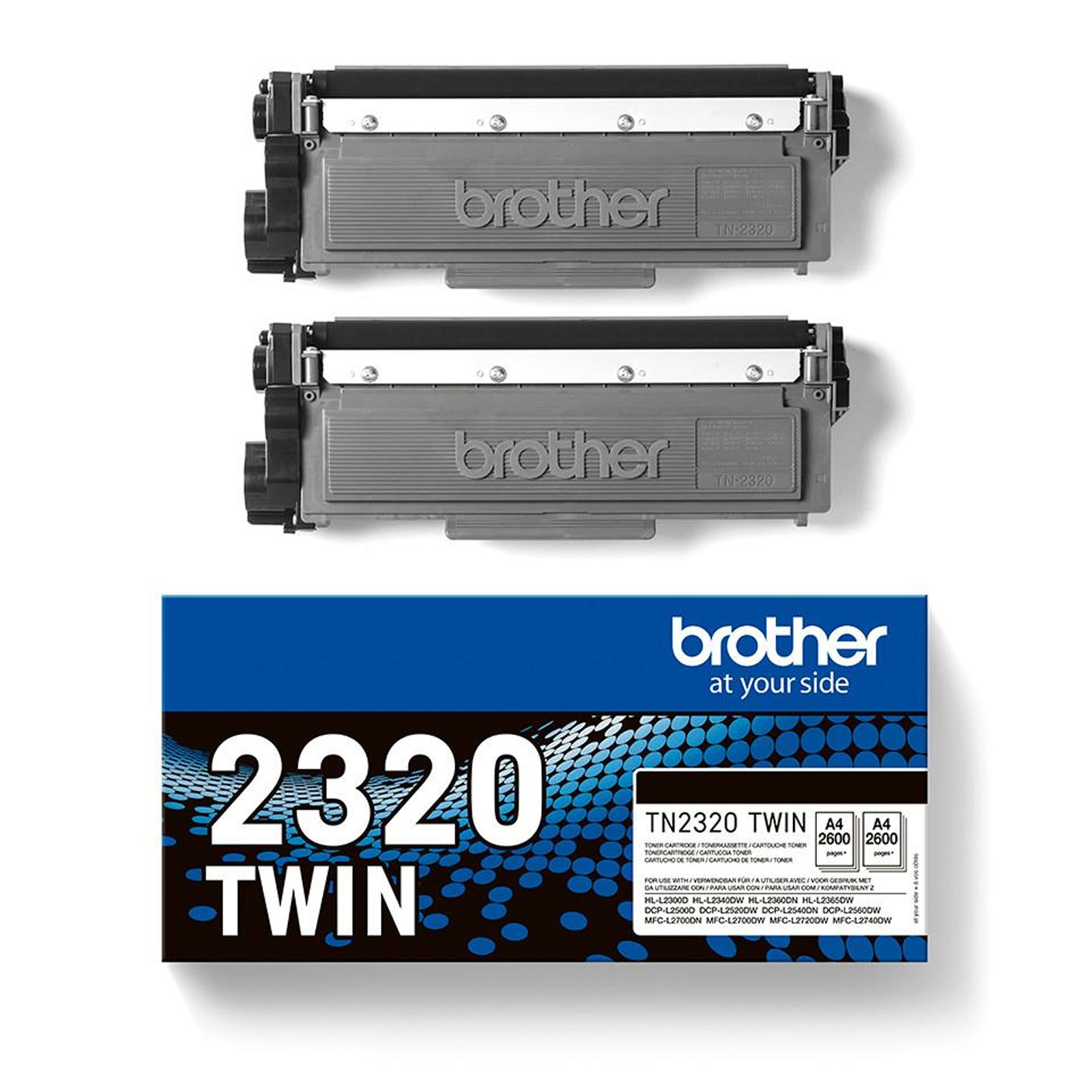 Brother TN2320 TWIN Pack schwarz Toner