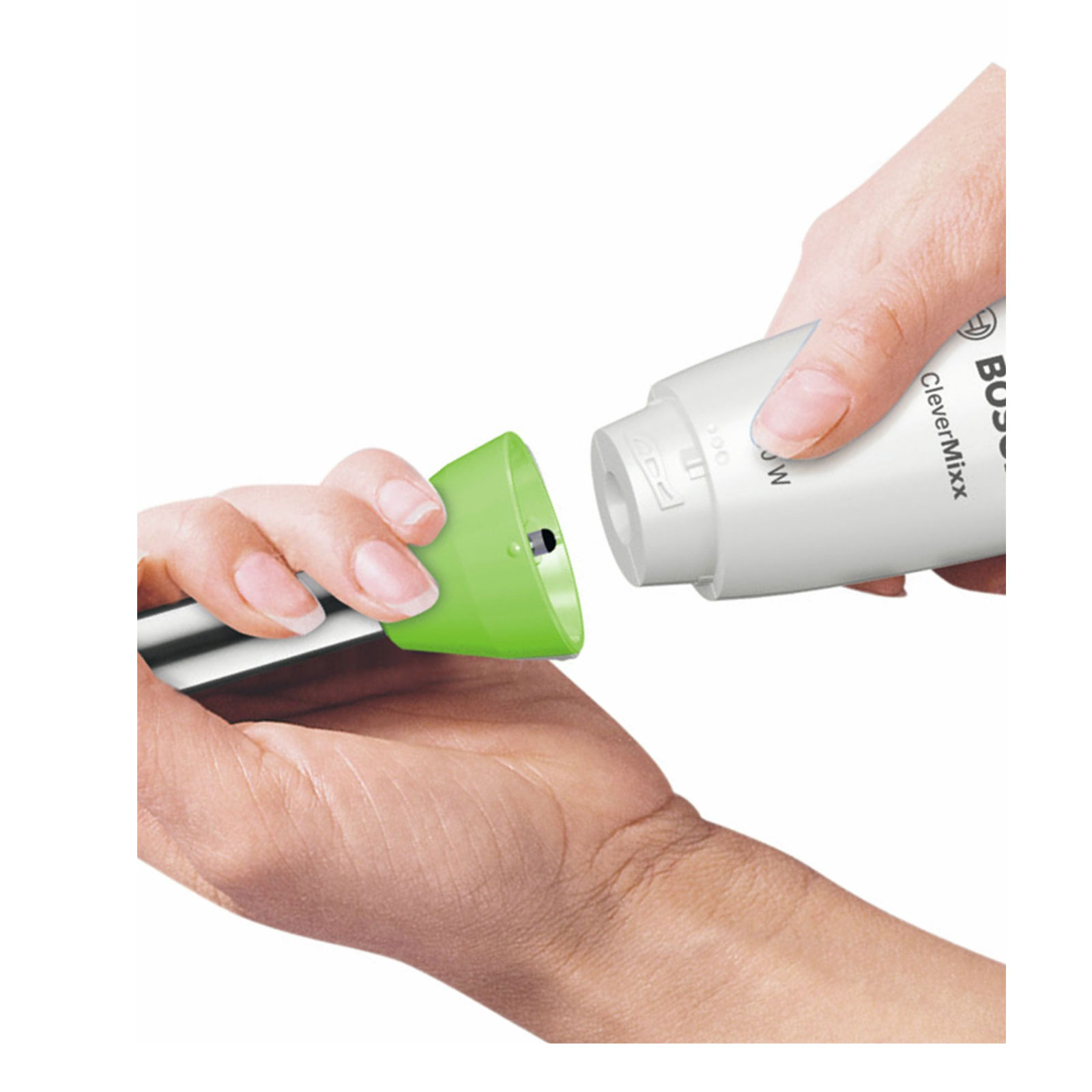 Bosch MSM2623G Stabmixer 600 Watt Metall-Fuß weiß/vivid green