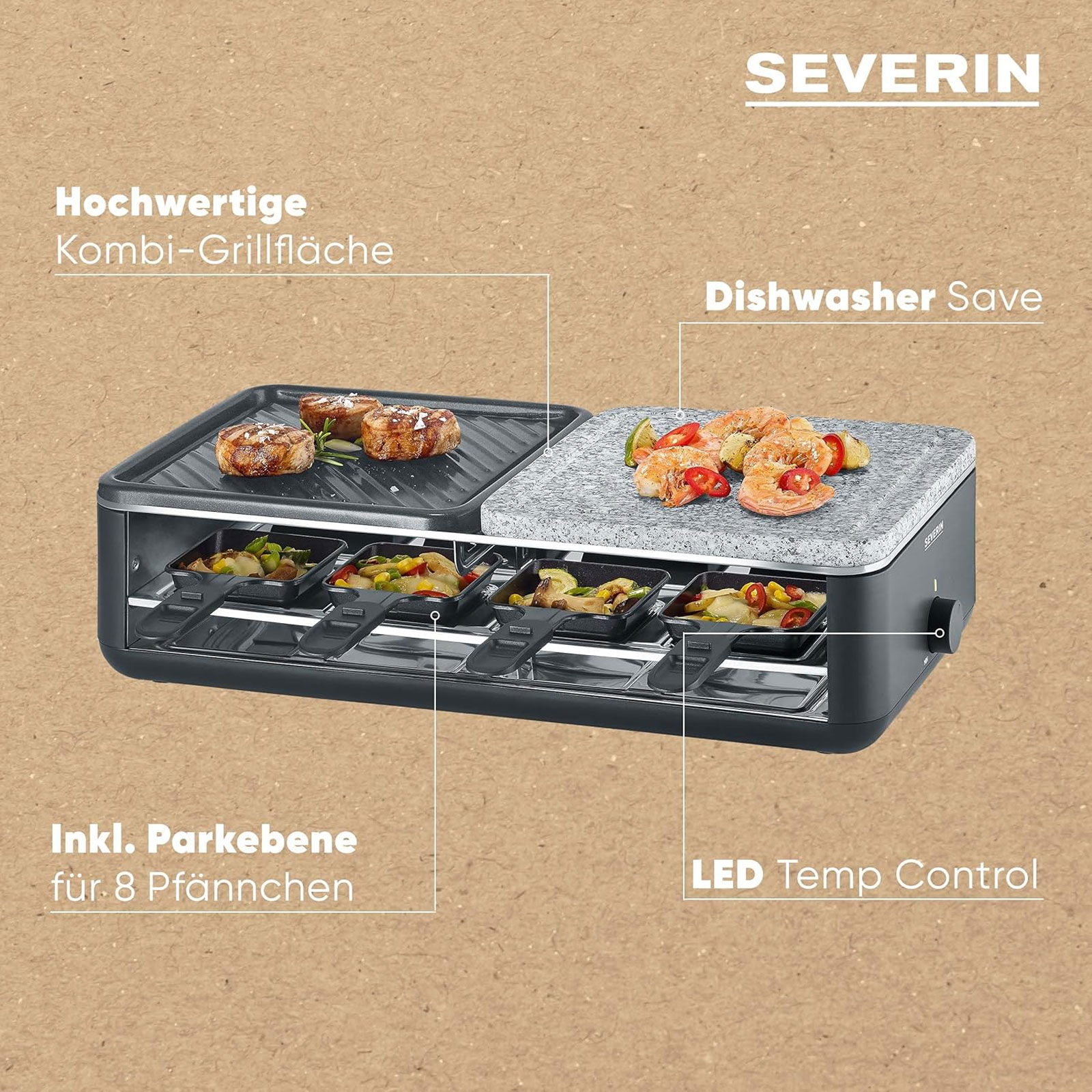 Severin RG 2366 Raclettegrill