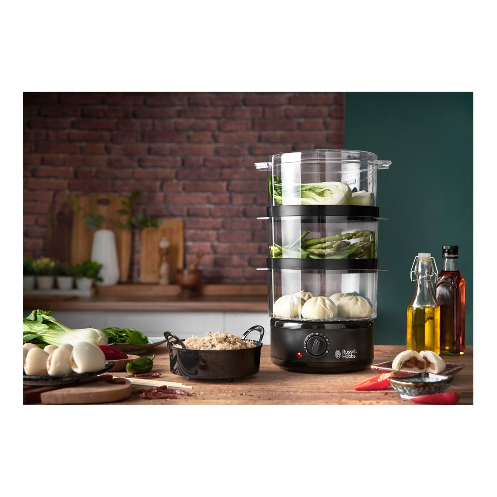 Russell Hobbs 26530-56 Compact Dampfgarer