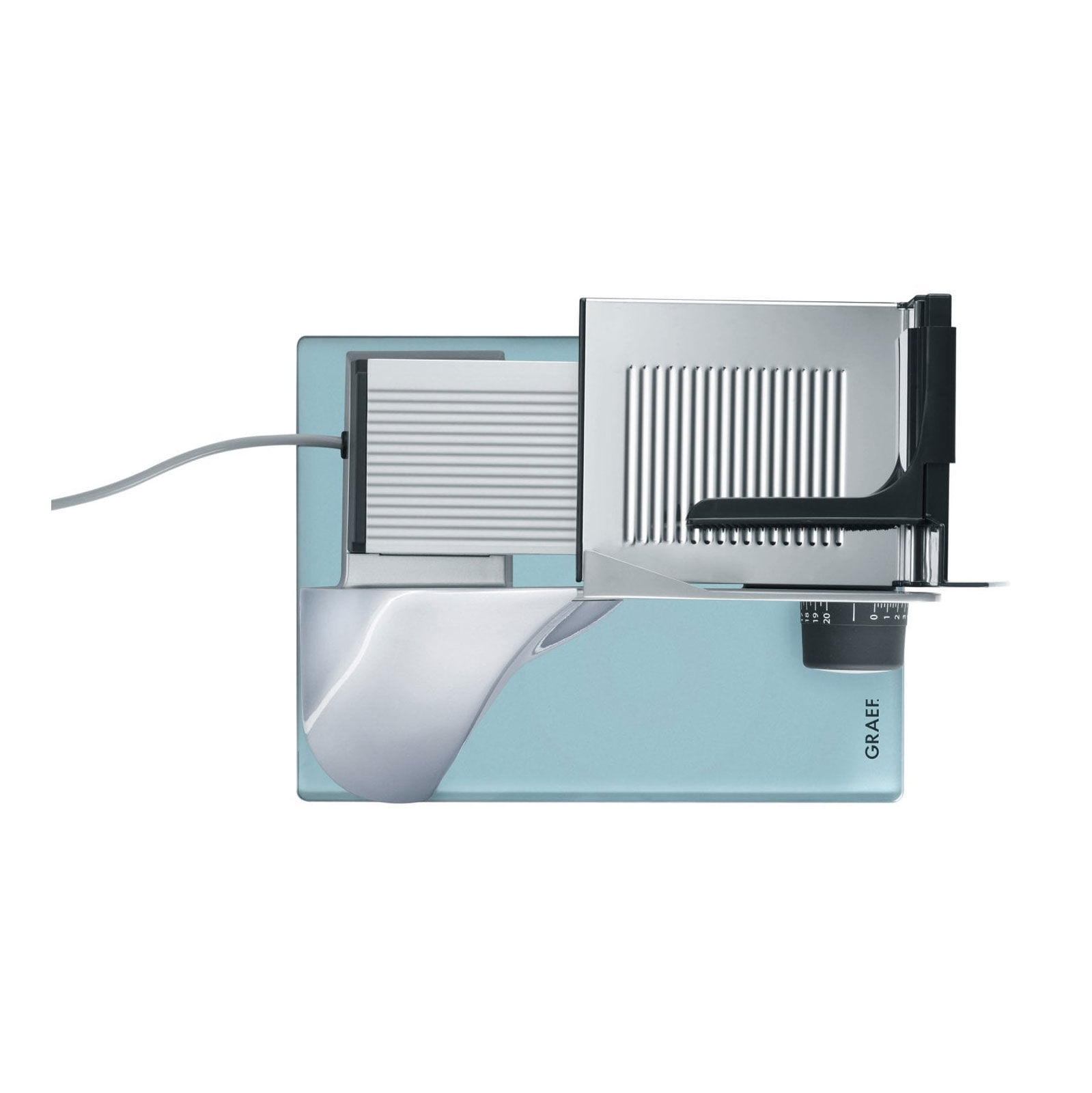 GRAEF Vivo V 20 Allesschneider + Echtwerk Brotbox Schwarz