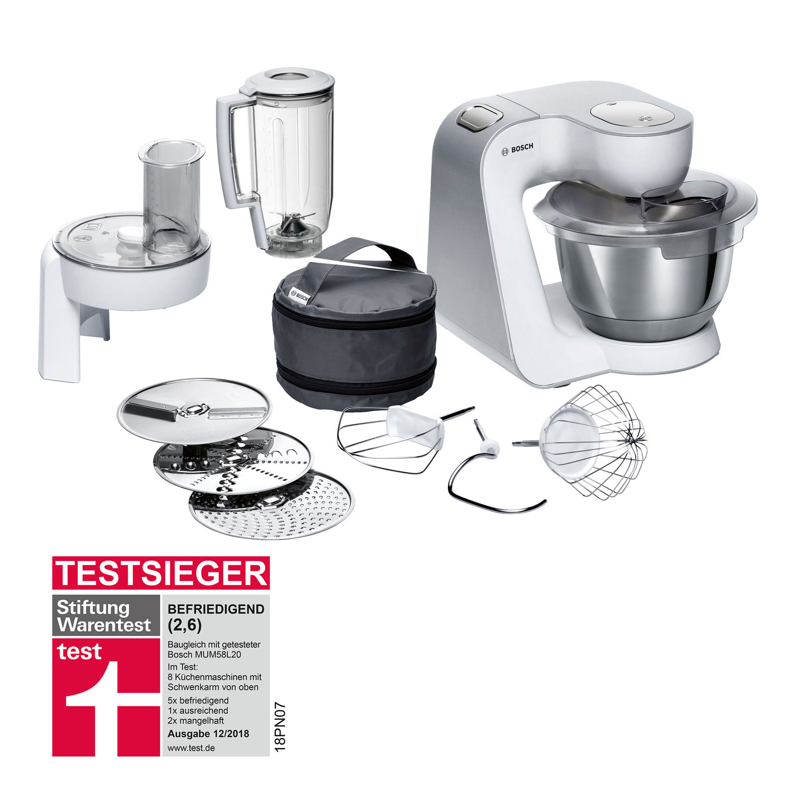 Bosch MUM58W20 Küchenmaschine Bosch MUM58W20 Küchenmaschine