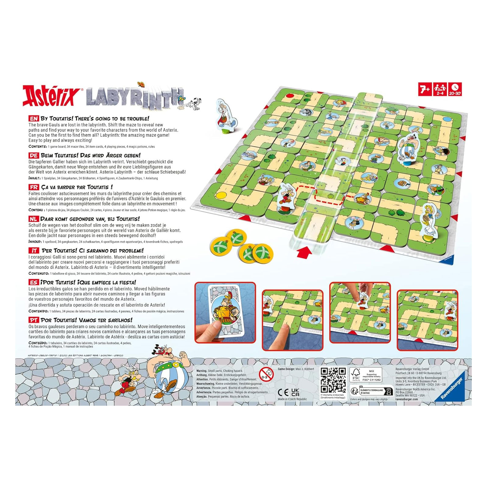 Ravensburger 27350 Asterix Labyrinth Familienspiel