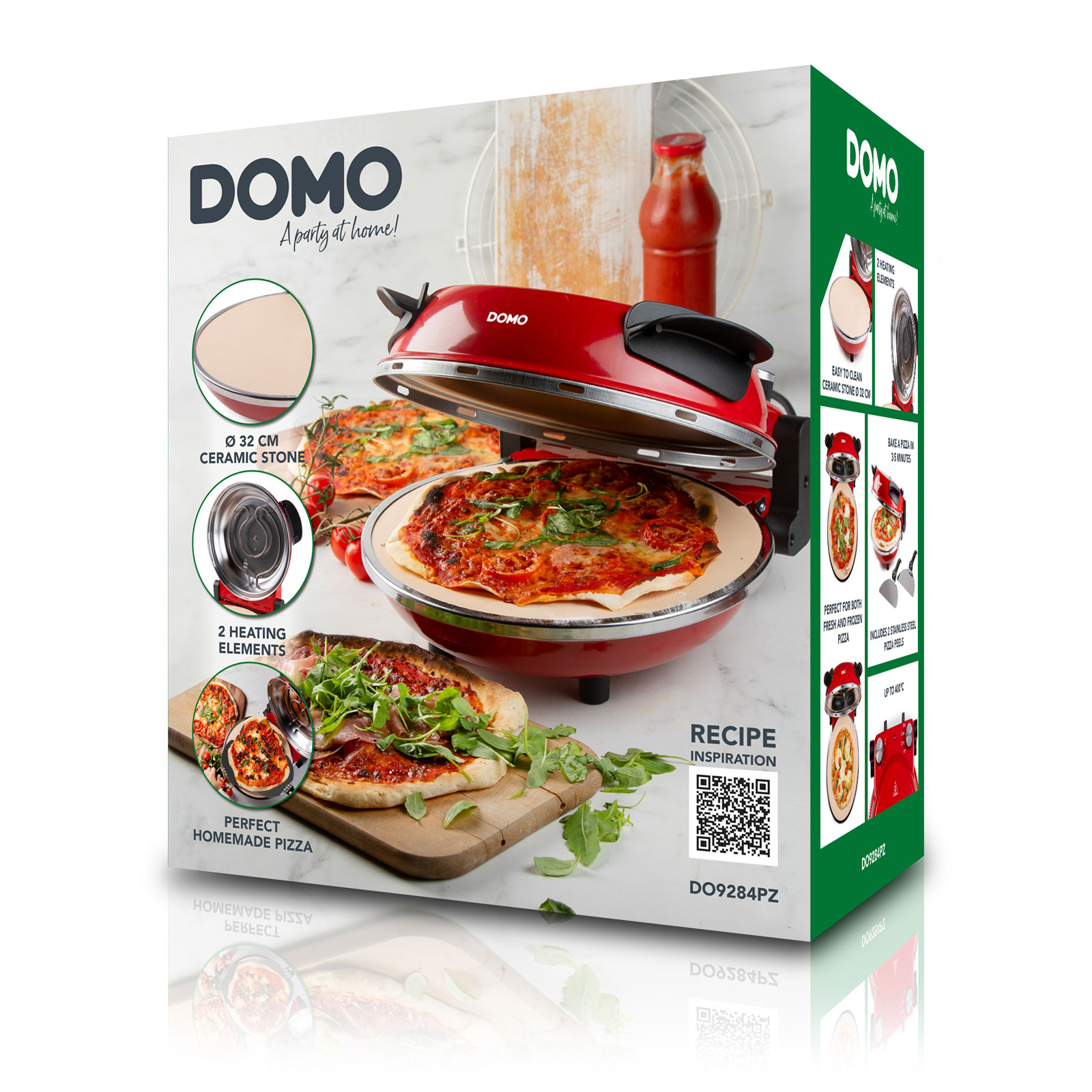 Domo DO9284PZ 'My Express Pizza' Pizzaofen Domo DO9284PZ 'My Express Pizza' Pizzaofen