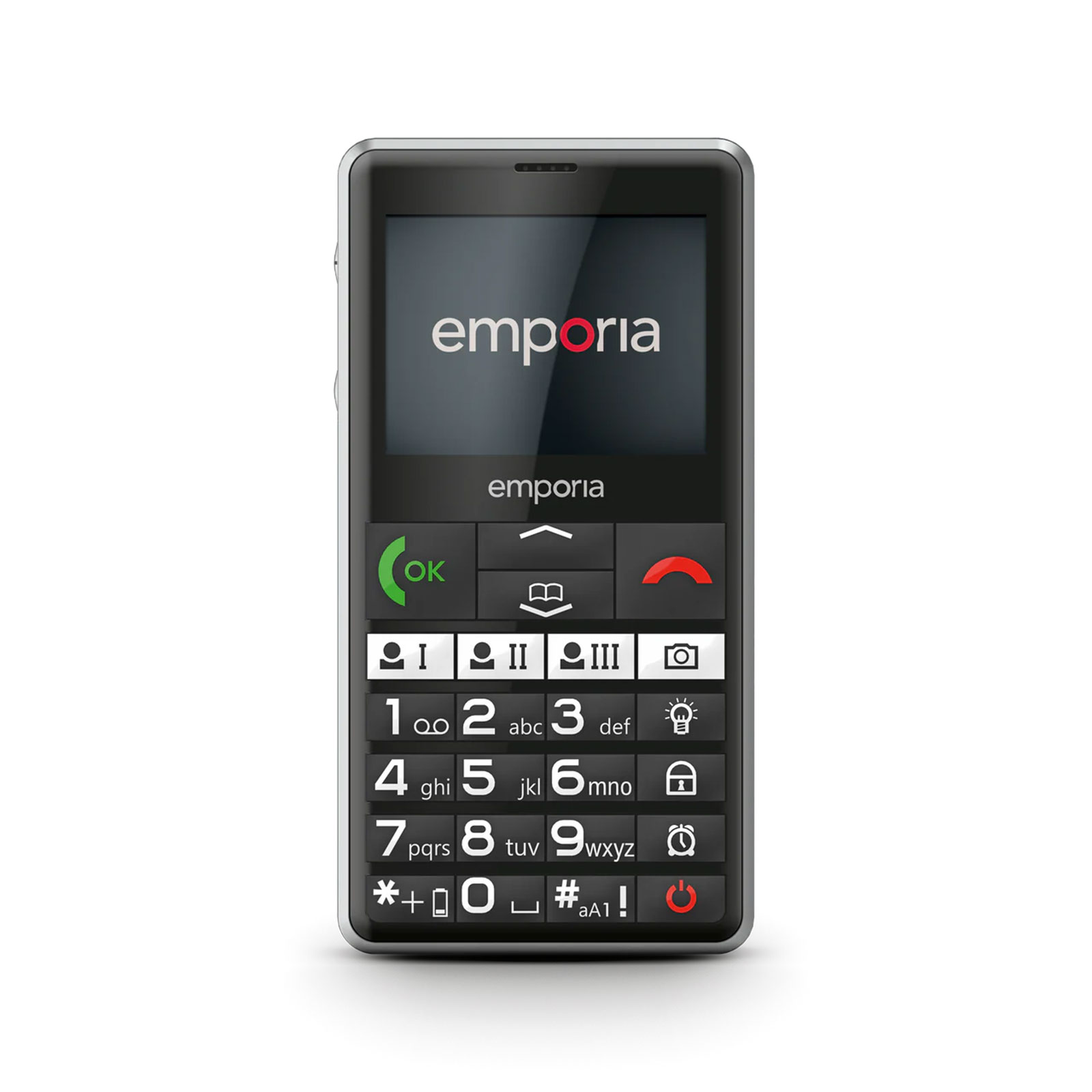 Emporia PURE-LTE, Schwarz - Modell 2025 Handy (Seniorenhandy)