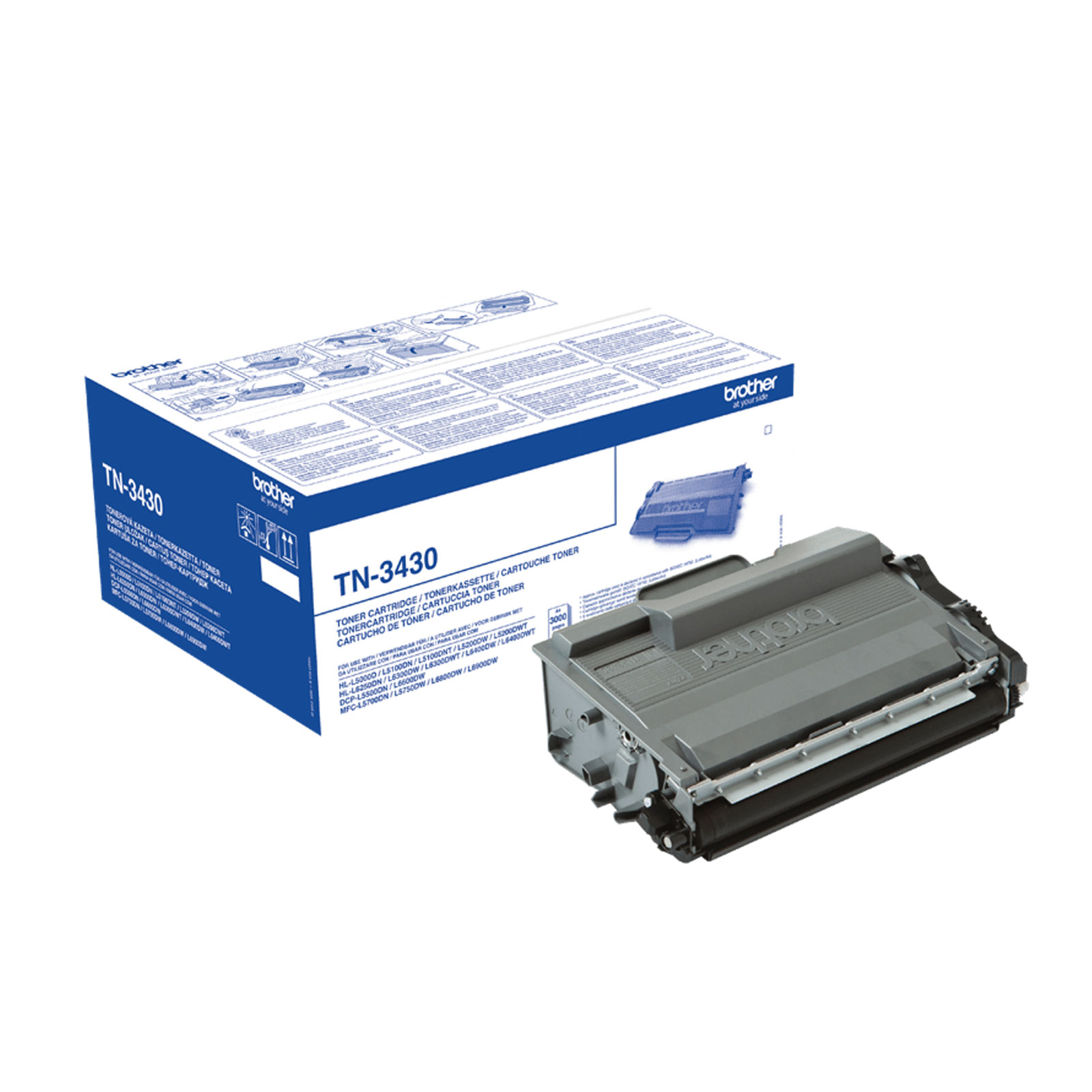 Brother TN3430 Toner Schwarz