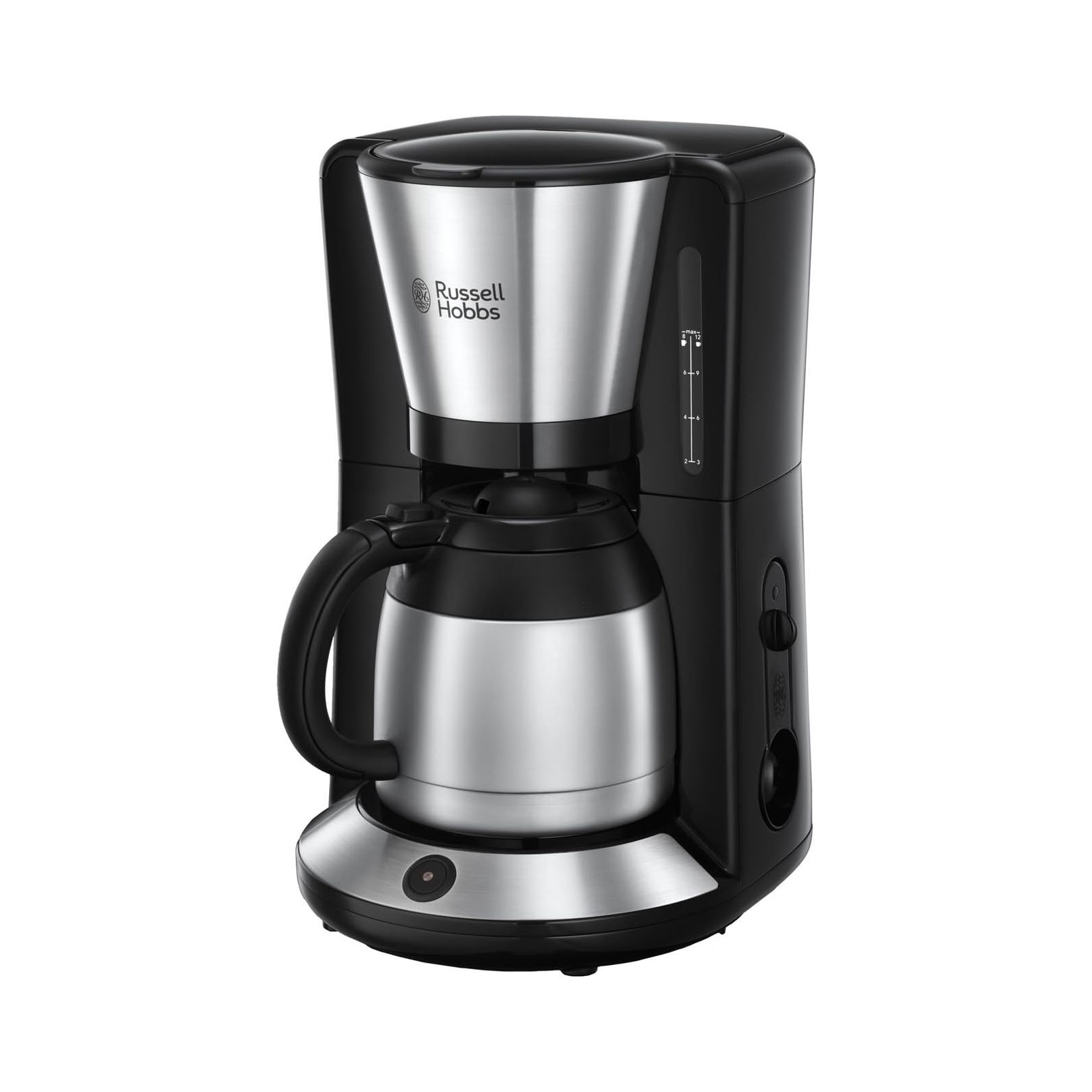 Russell Hobbs 24020-56 Adventure Thermo-Kaffeemaschine Edelstahl gebürstet / schwarz