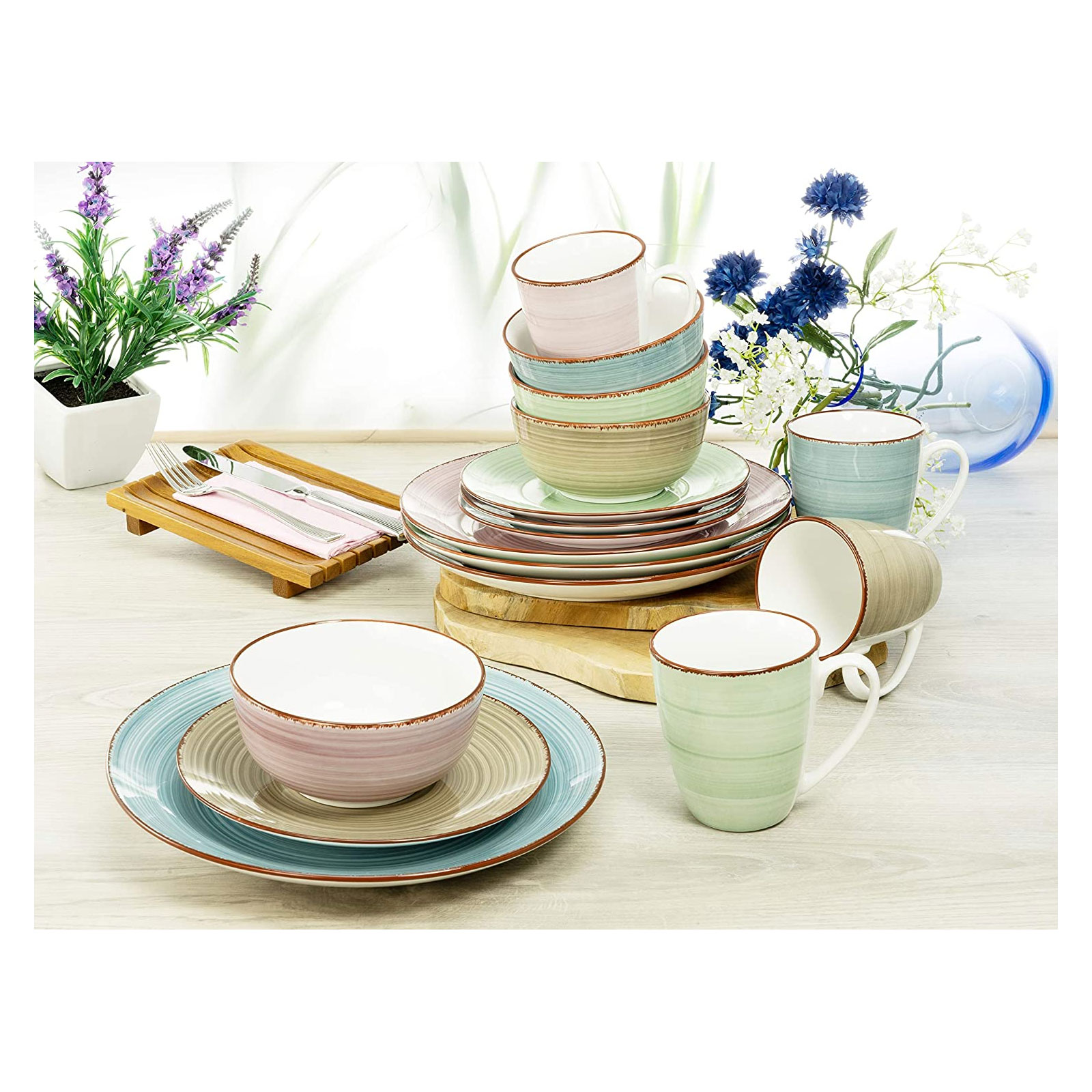 CreaTable 22583 SAMBA Geschirrset 20 teilig