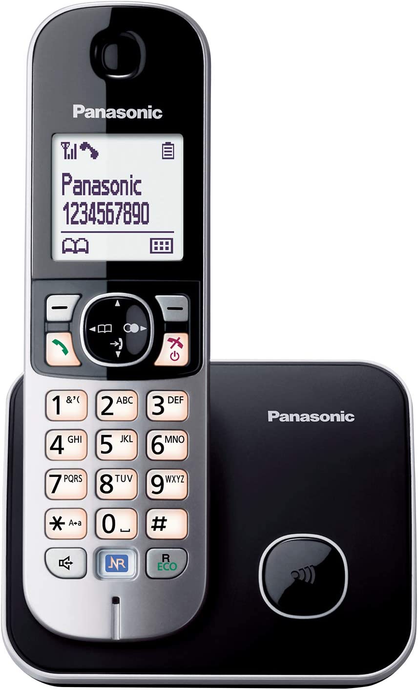 Panasonic KX-TG 6811 GB schwarz Schnurloses Telefon