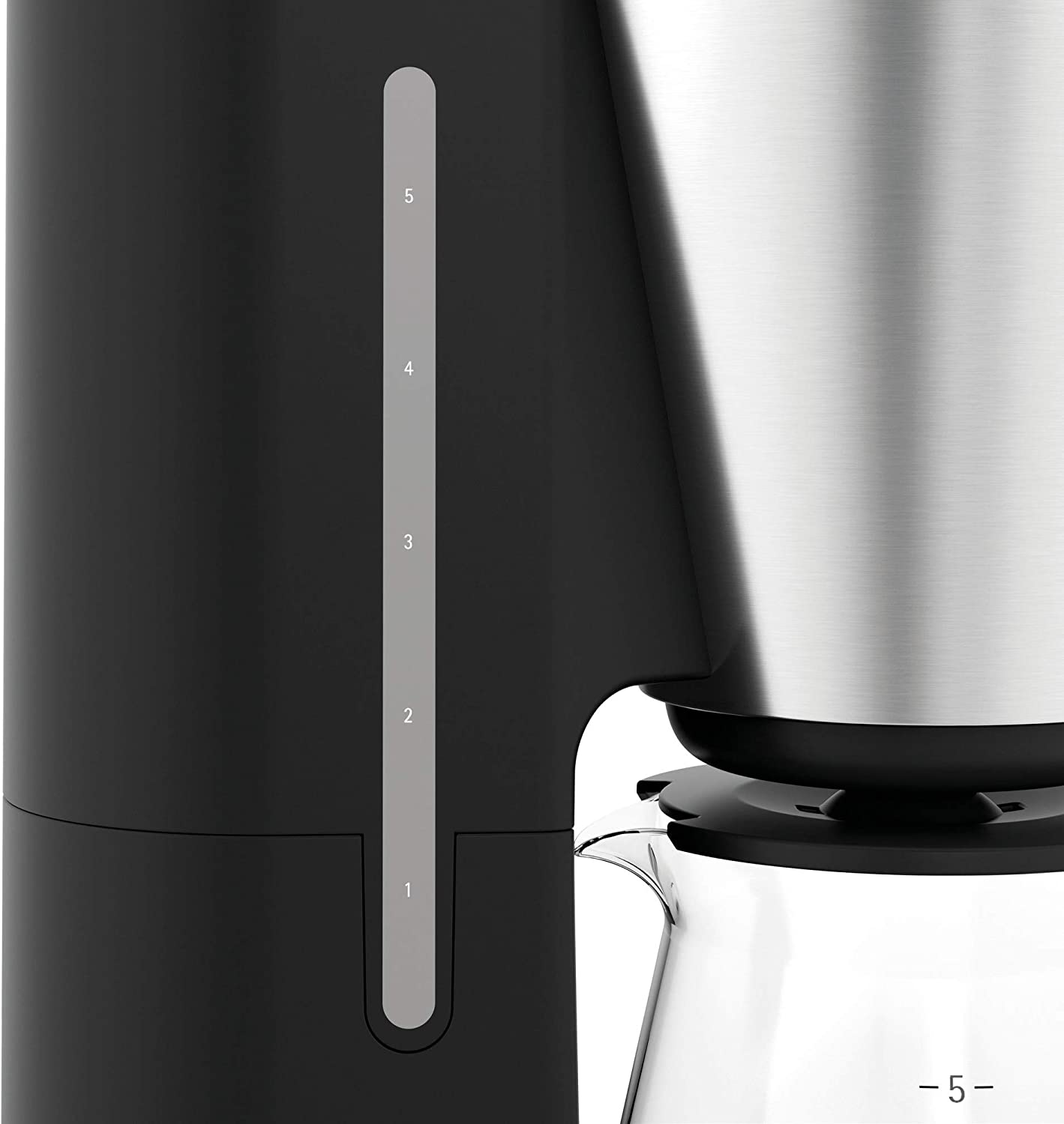 WMF KÜCHENminis Aroma Kaffeemaschine Glas Cromargan matt