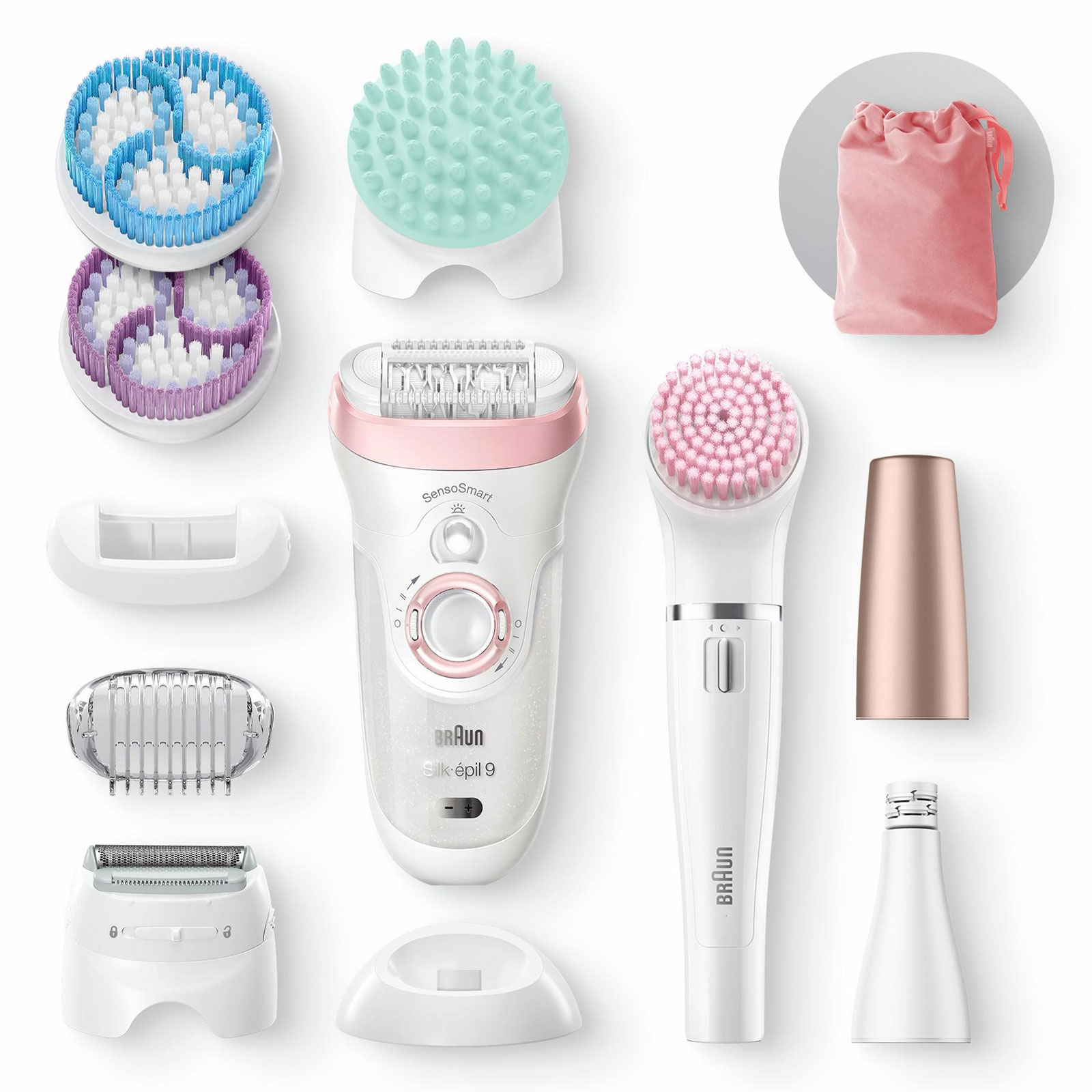 Braun Epilierer Silk-épil Beauty-Set 9 9-985 Deluxe