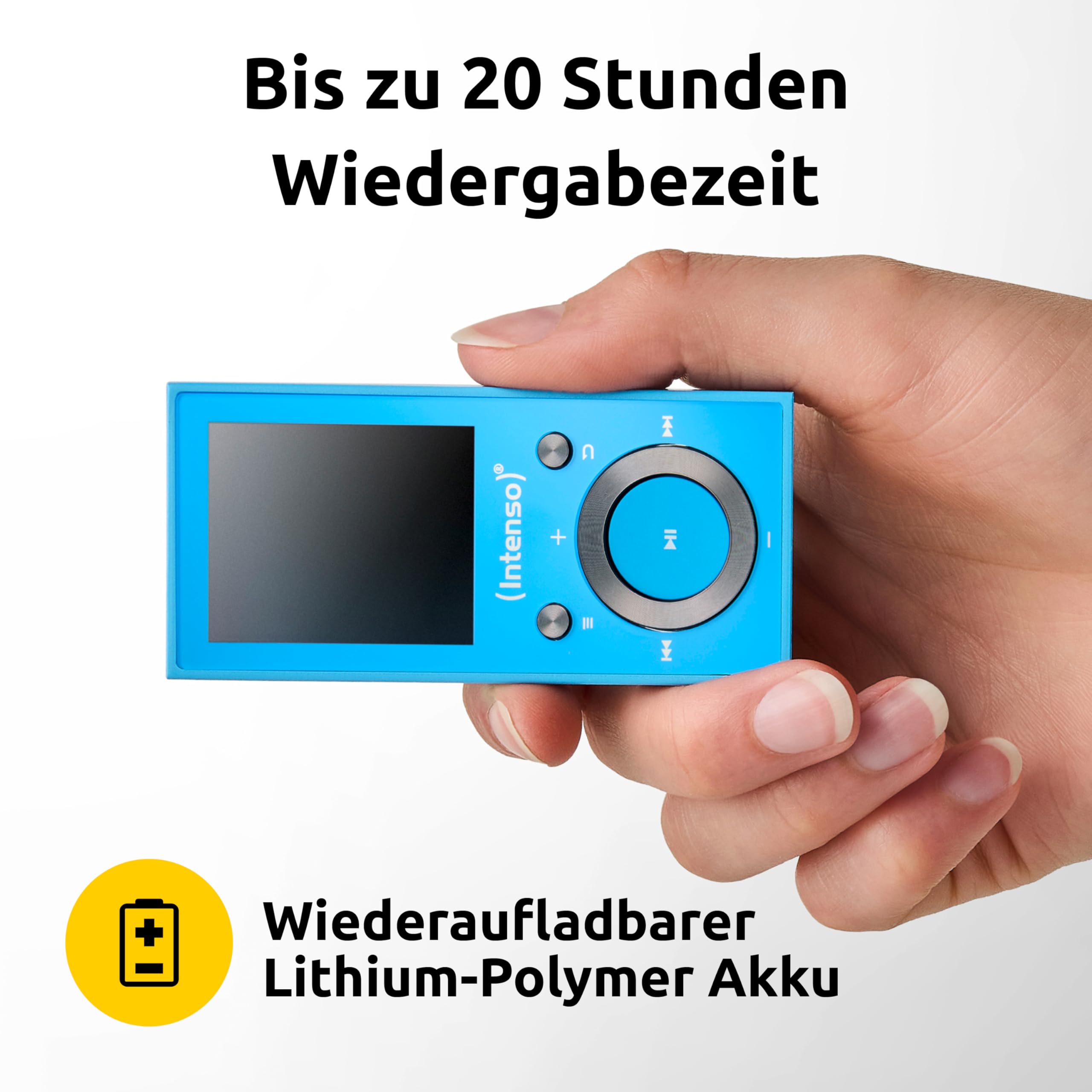 Intenso Video Scooter BT MP3 Player mit Bluetooth 5.0, 1,8 Zoll Farbdisplay
