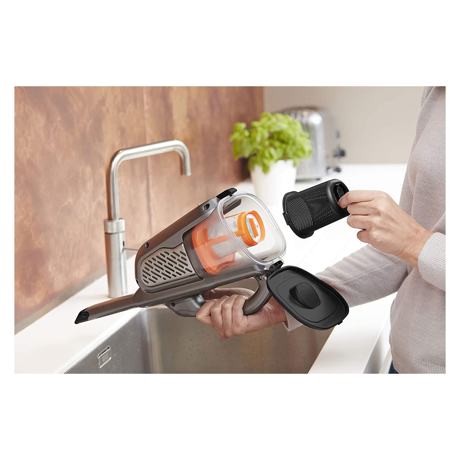 Black+Decker BHHV520JF-QW Akku-Handstaubsauger