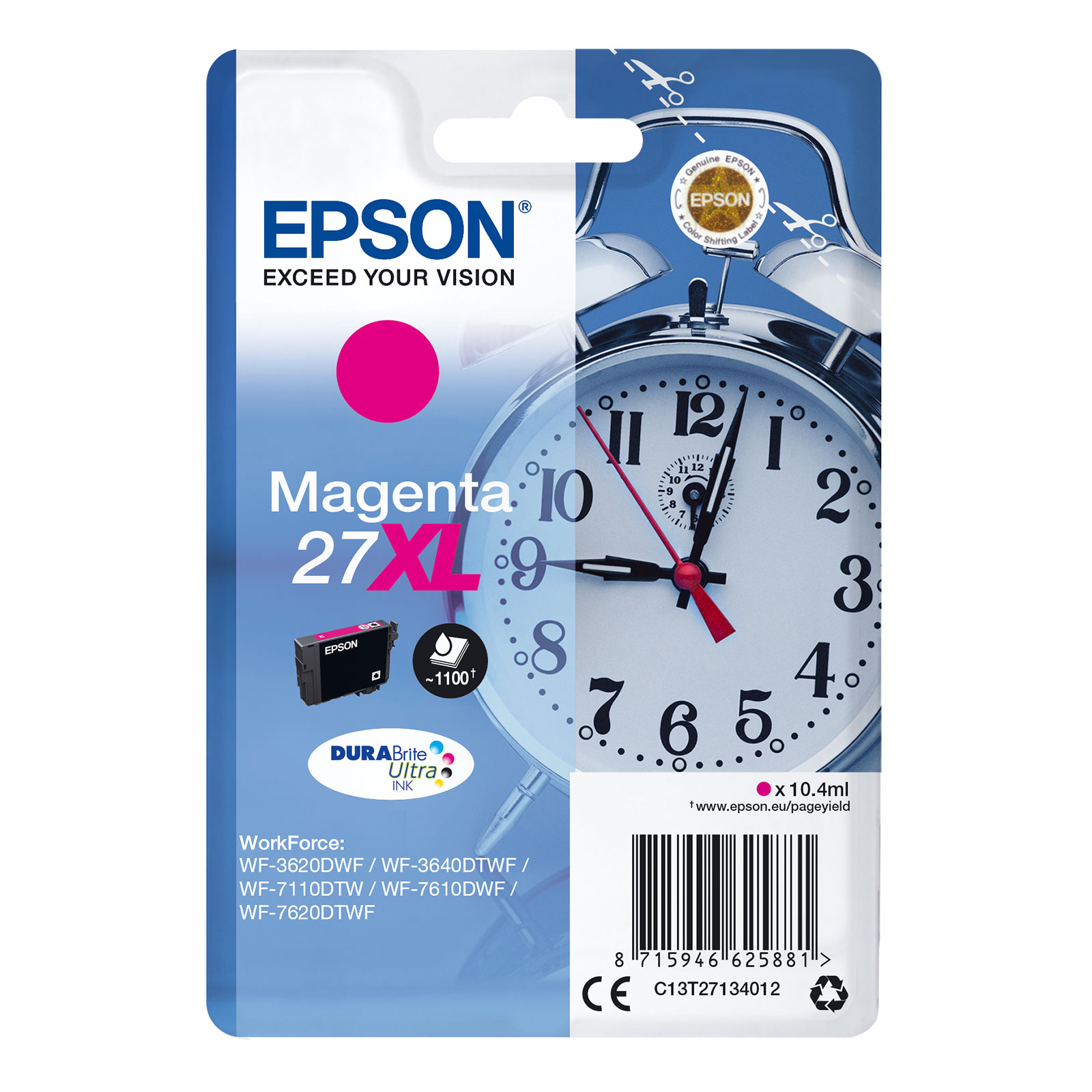 Epson C13T27114012 Wecker Druckerpatrone