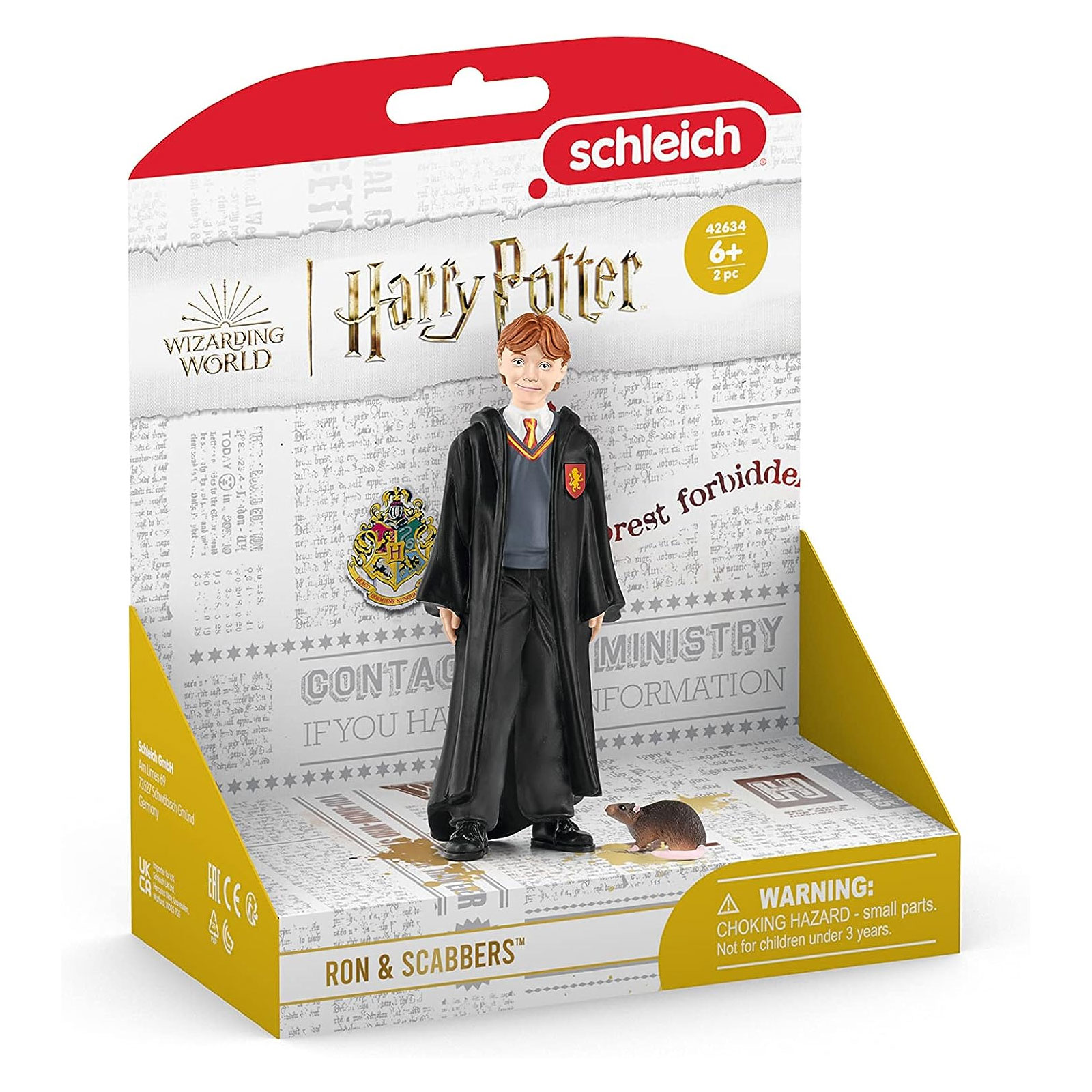 Schleich Ron Weasley & Krätze Spielfigur (42634)