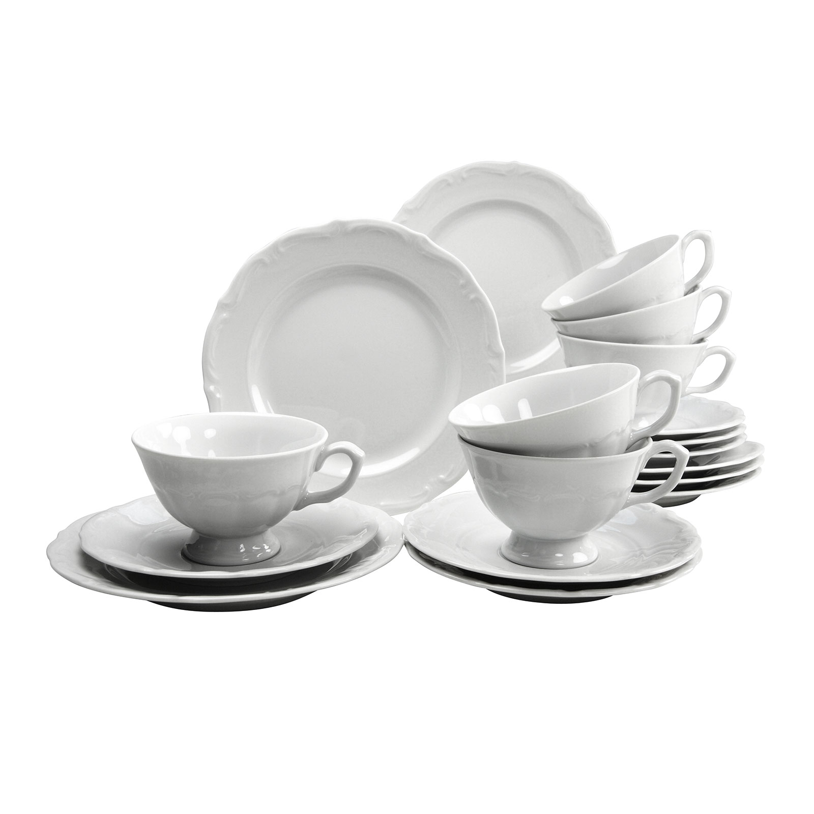 CreaTable, 16136, Serie MARIA THERESIA, Kaffeeservice 18 teilig