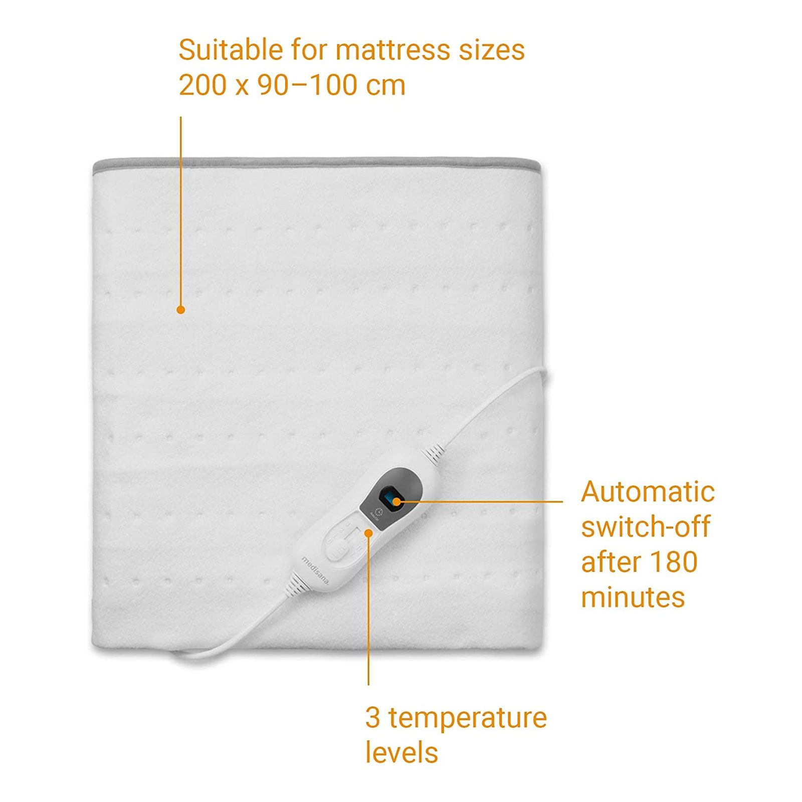 MEDISANA HU 666 Wärmeunterbett MEDISANA HU 666 Wärmeunterbett