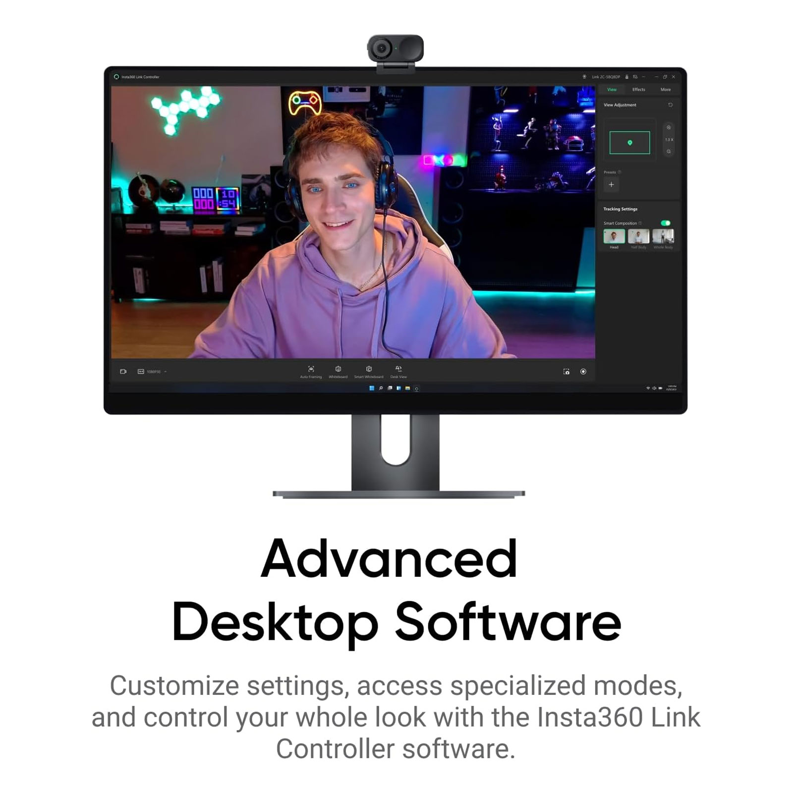 Insta360 Link 2 Webcam