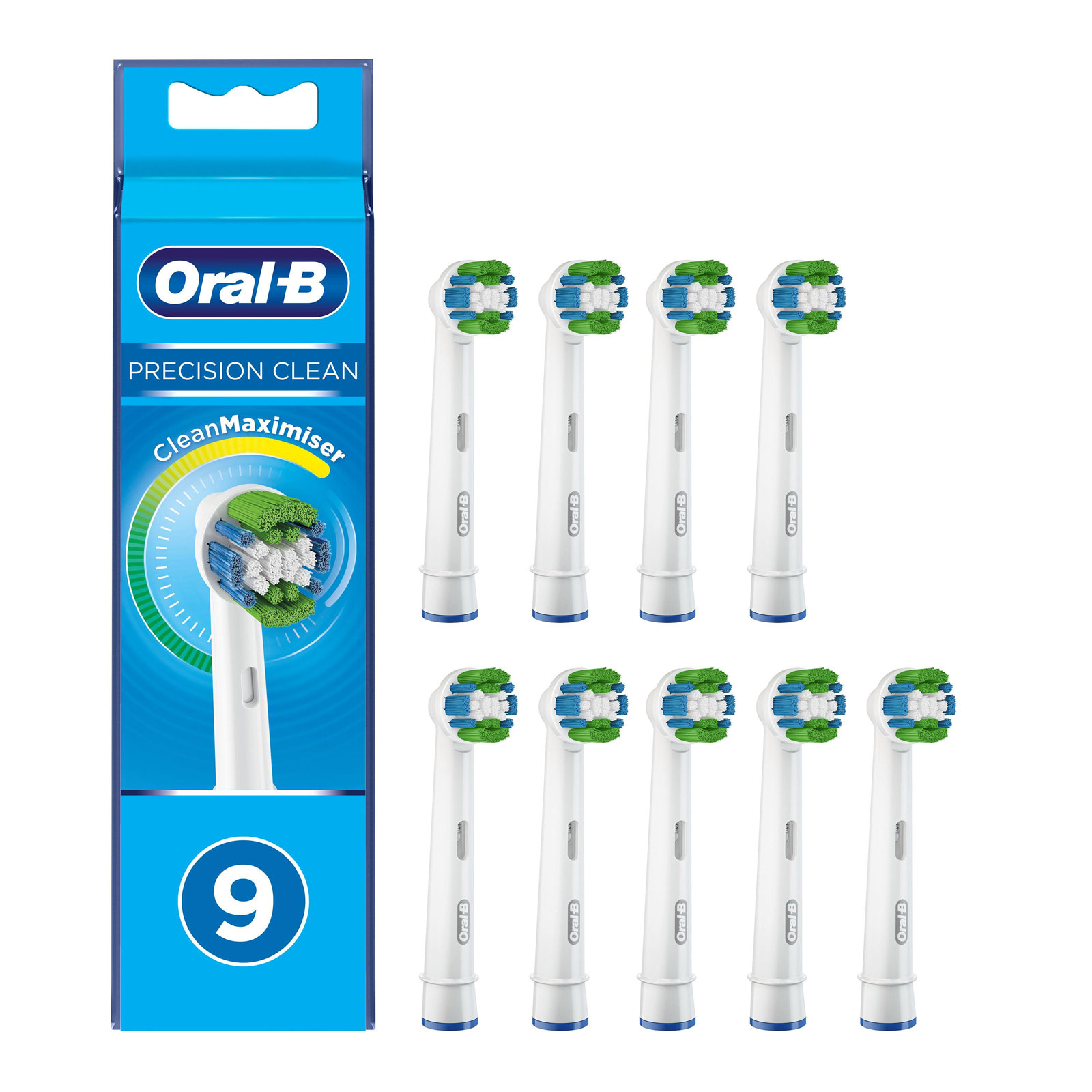 Oral-B Precision Clean Aufsteckbürsten - 9 Stück