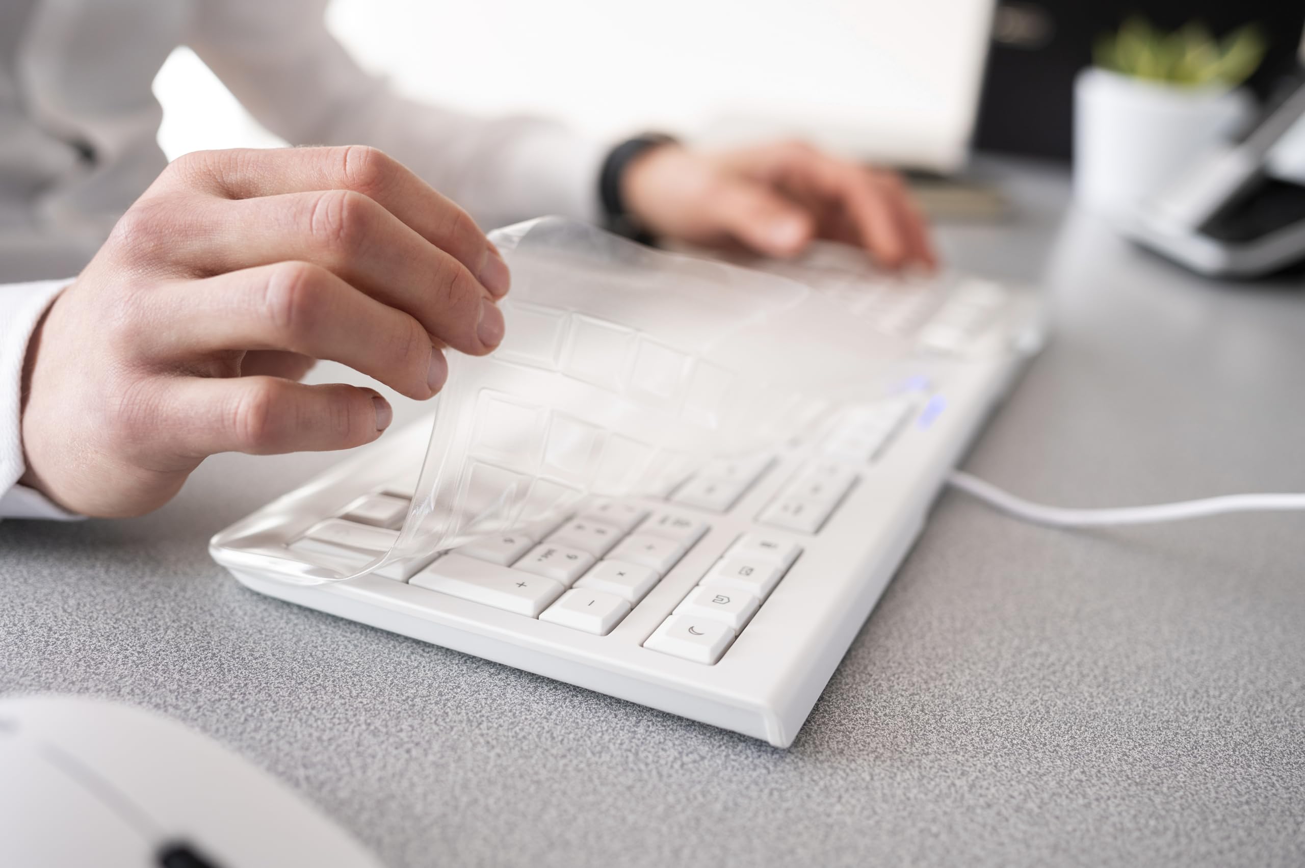 CHERRY WetEx, Flexibe Tastatur-Schutzfolie