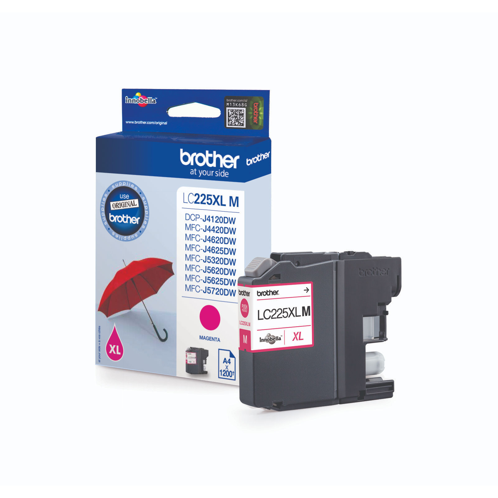 Brother LC225XLM magenta Druckerpatrone