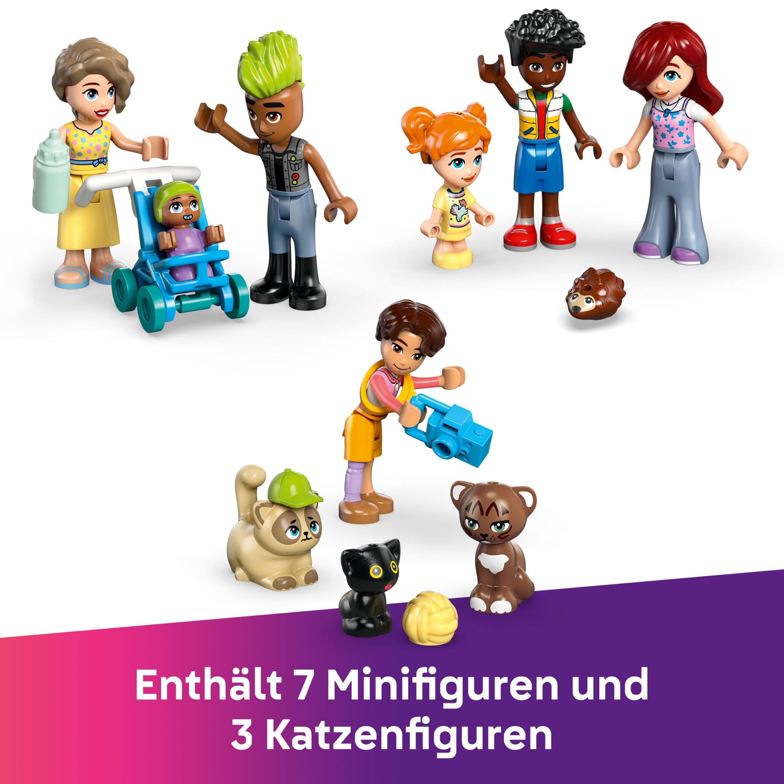 LEGO Friends Heartlake City Wohn- und Einkaufsstraße 42670