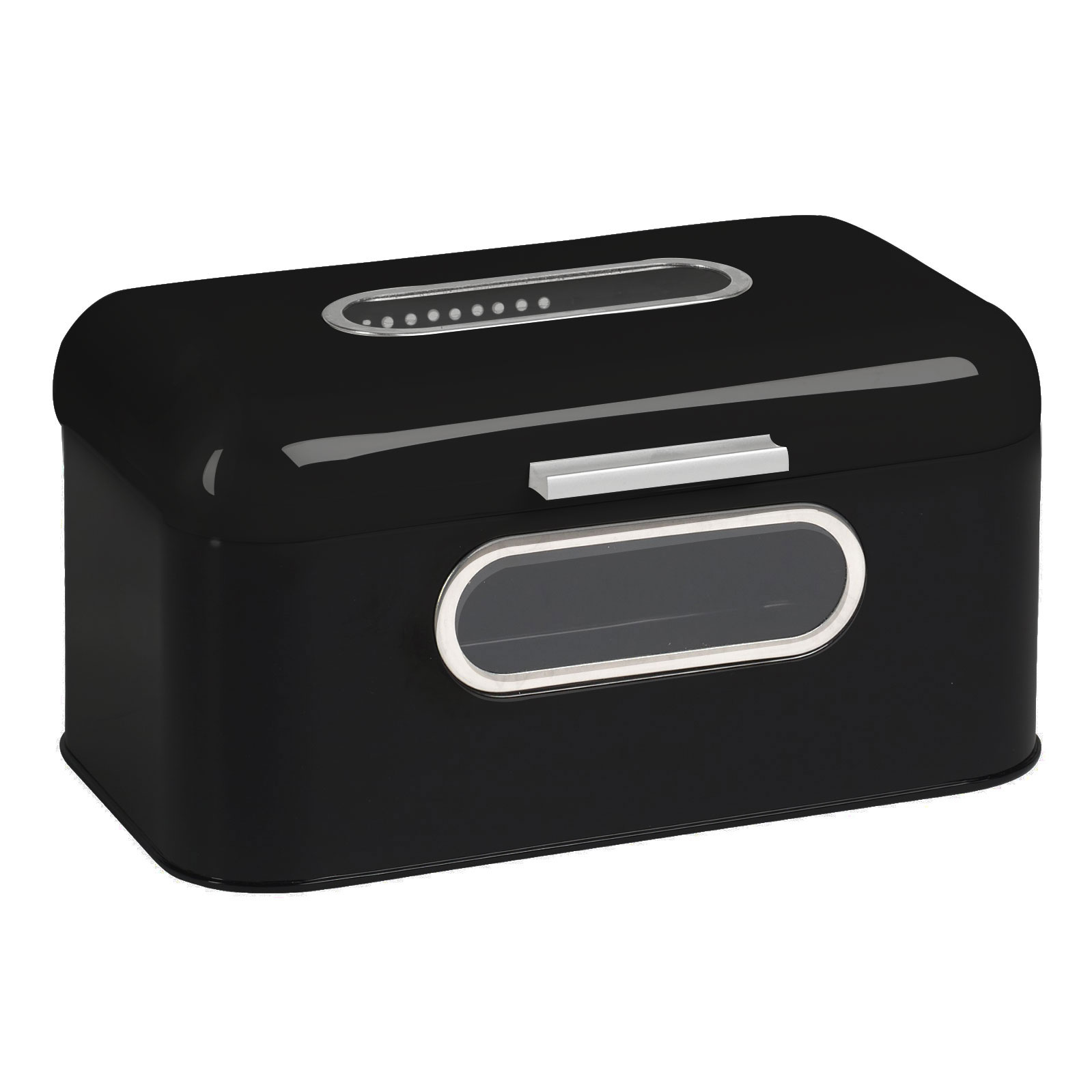 GRAEF Vivo V 20 Allesschneider + Echtwerk Brotbox Schwarz