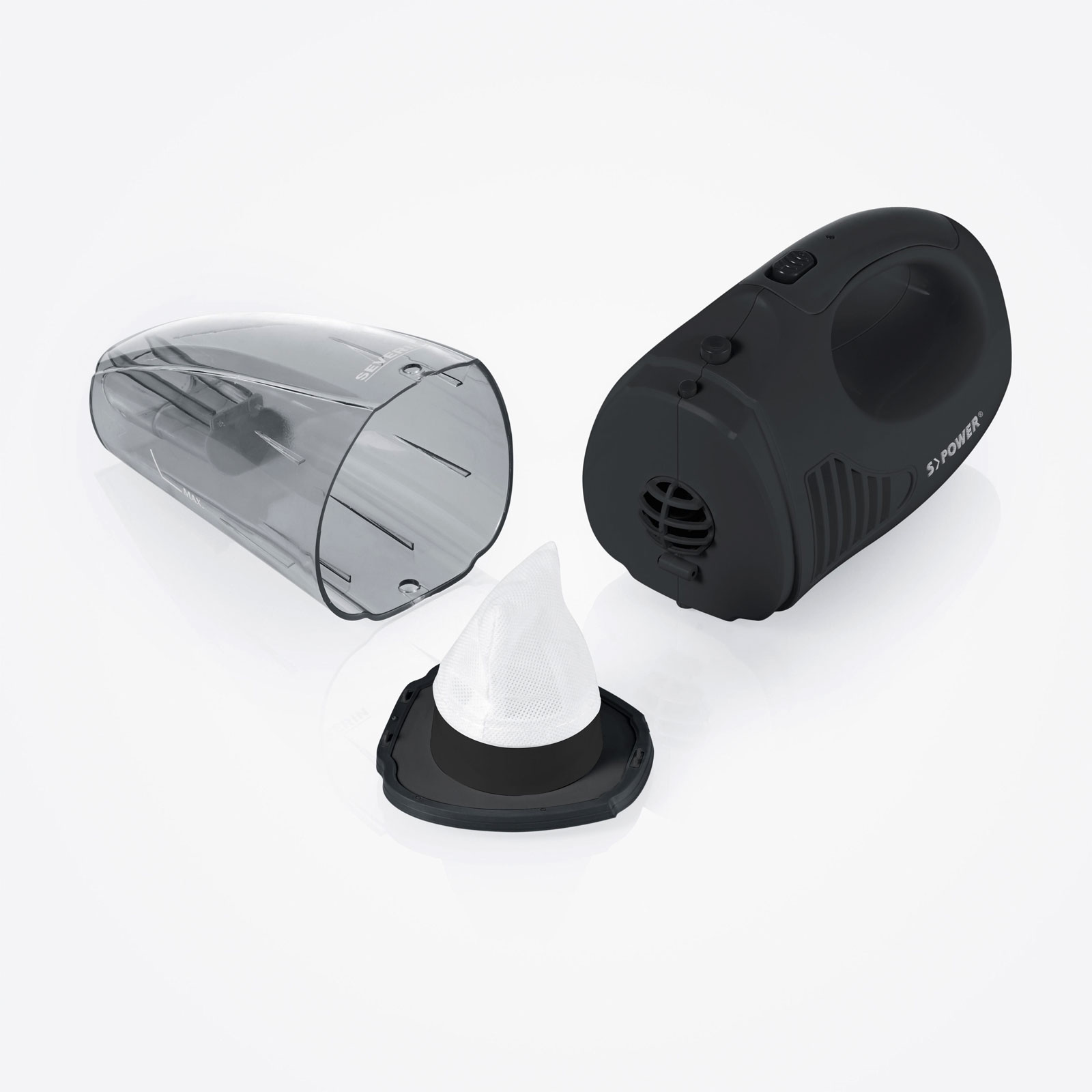 SEVERIN HV 7963 S'Power Akku-Handstaubsauger ohne Stiel