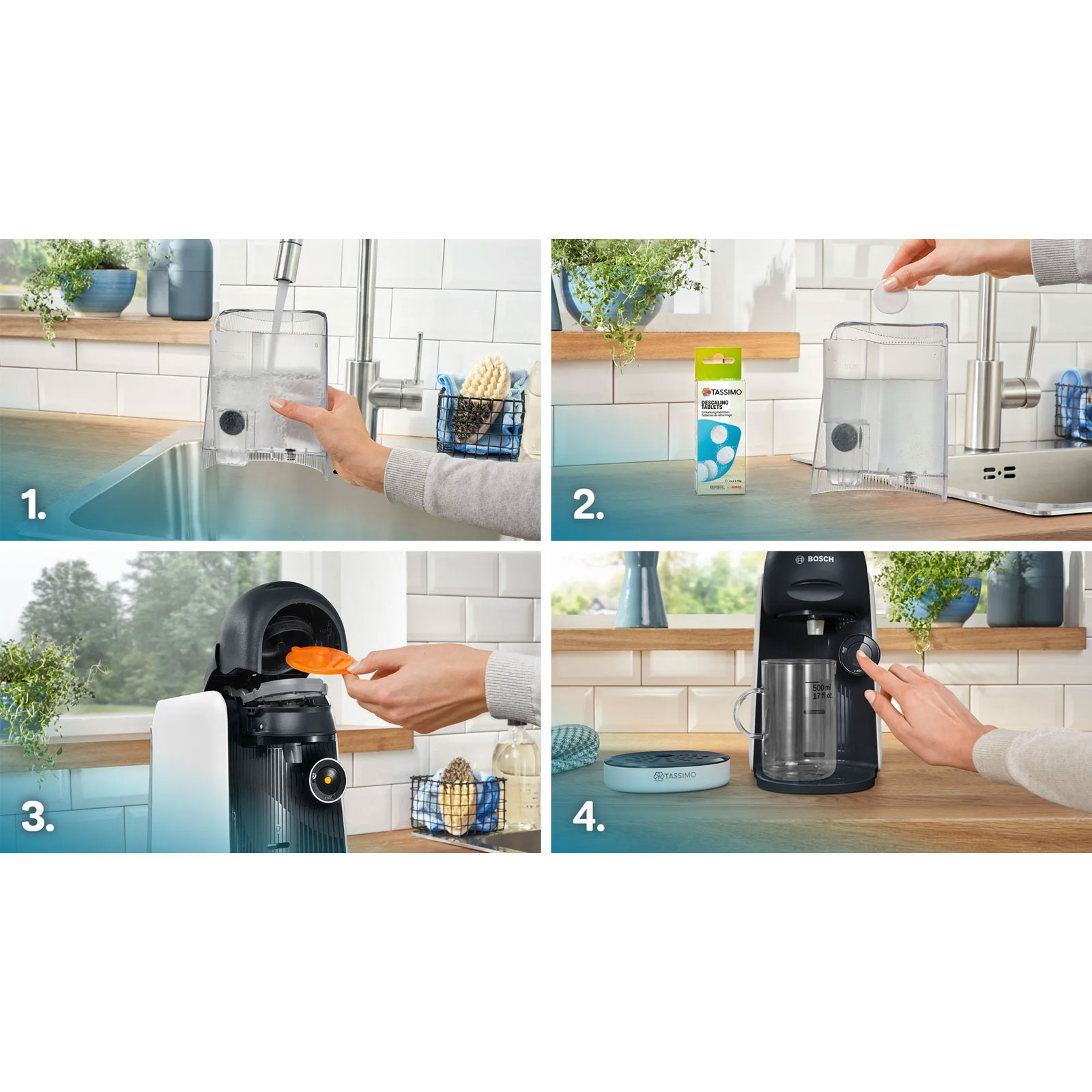 Bosch TAS164E Kapselmaschine Intellibrew, IntensityBoost, 0,7 l 