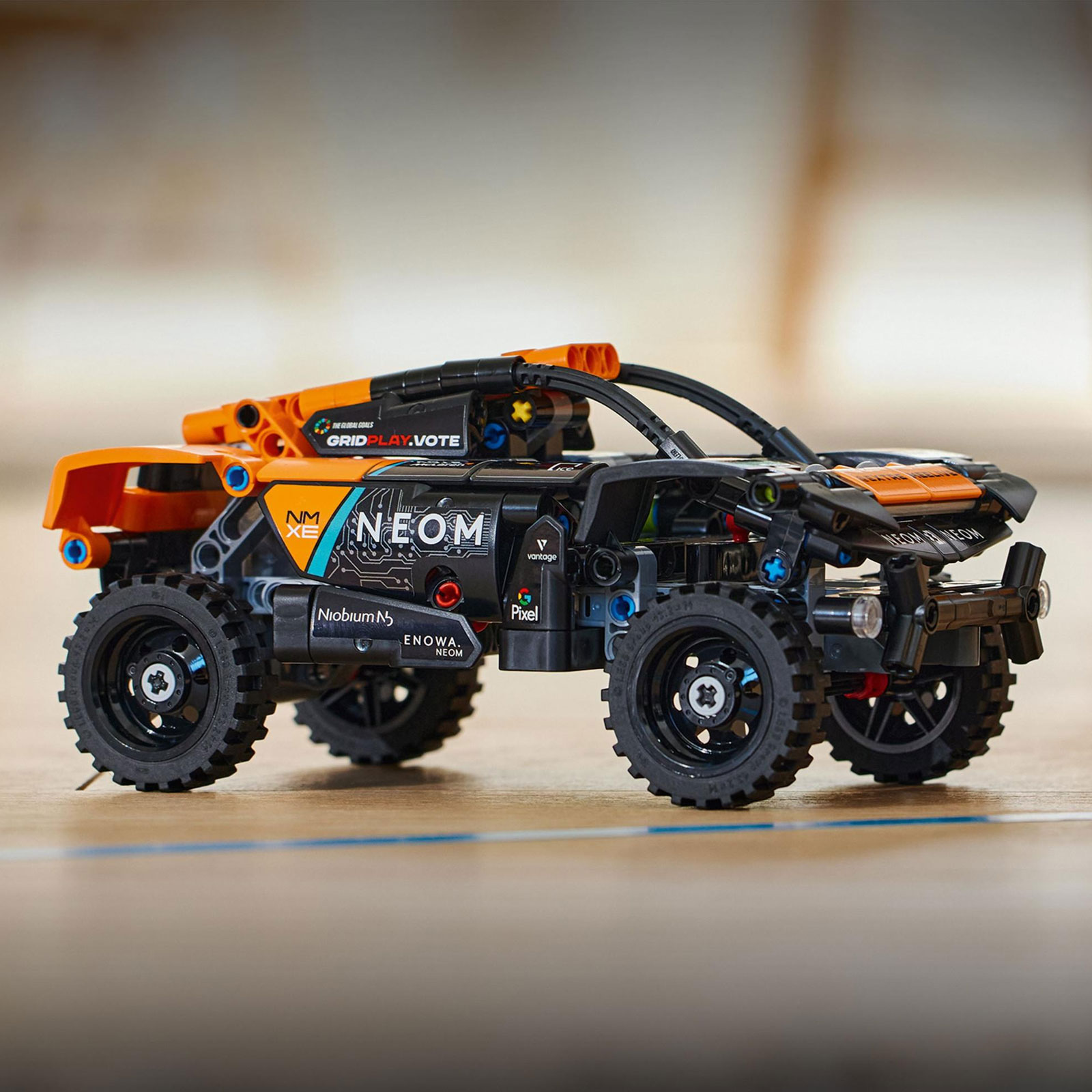 Lego NEOM McLaren Extreme E Race Car