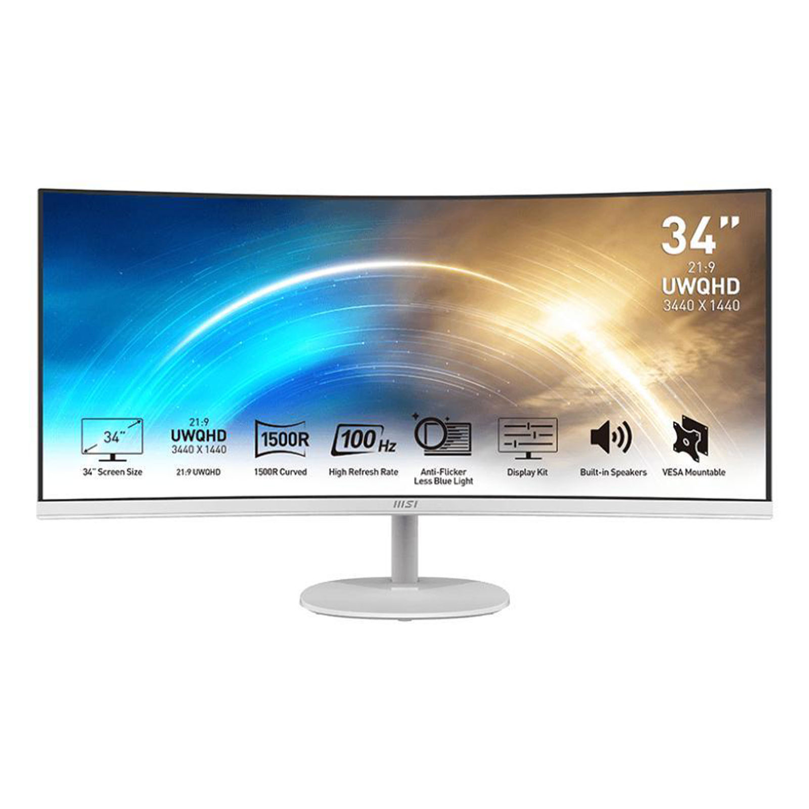 MSI PRO MP341CQWDE Monitor
