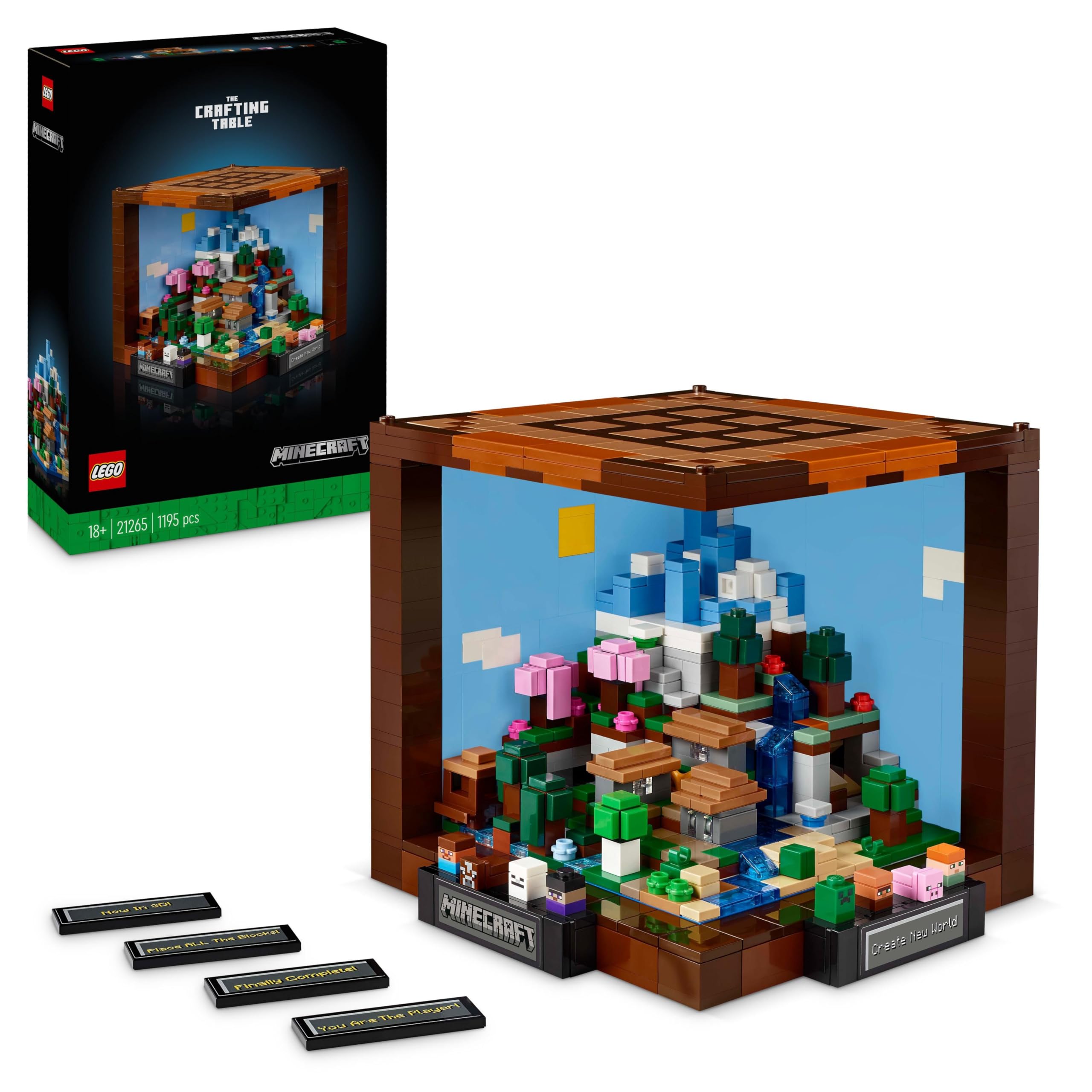 Lego Minecraft Die Werkbank Spielzeug Bauset