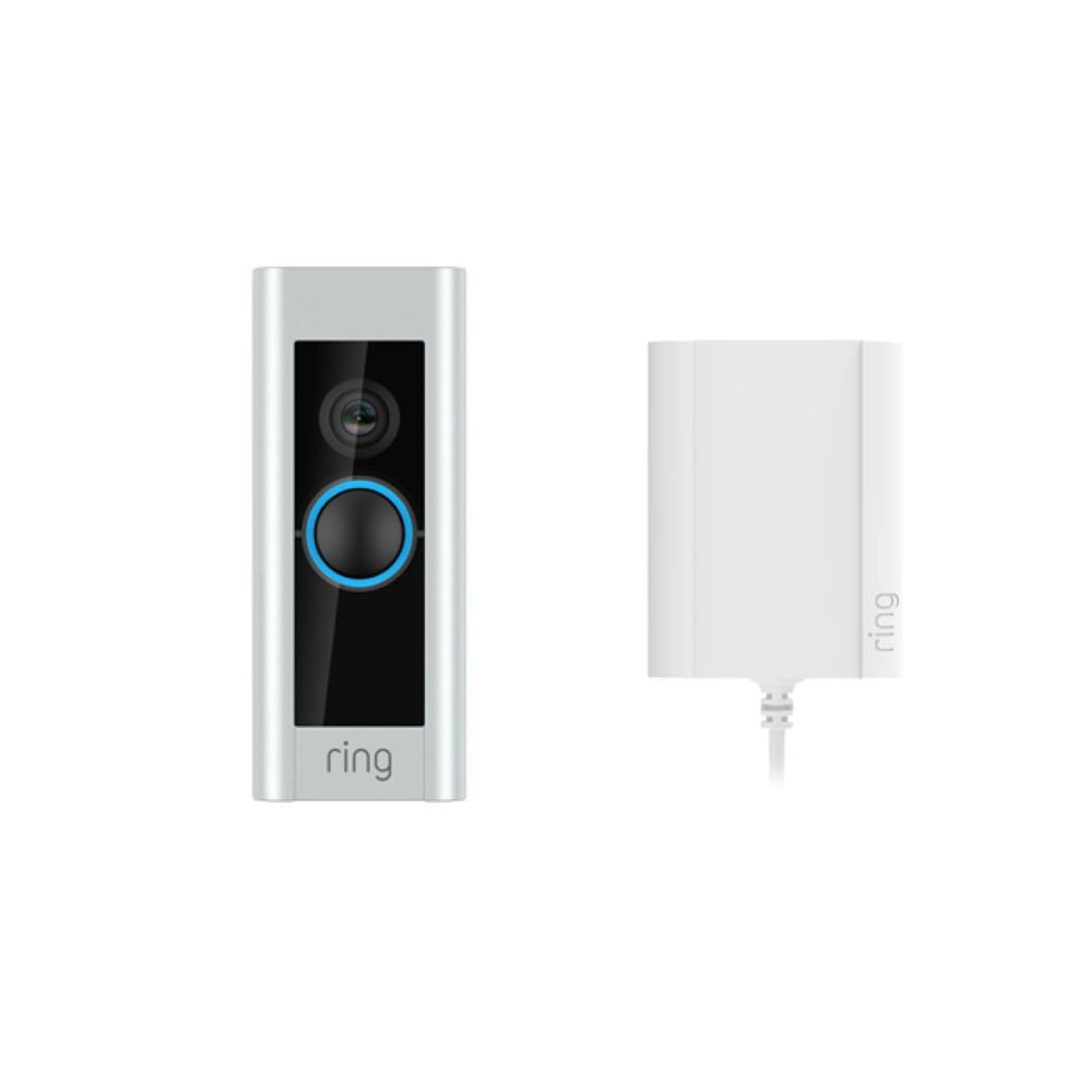 Ring Video Doorbell Pro 2 mit Netzteil Türklingel mit Kamera (steuerbar per App, kompatibel mit Alexa, Gegensprechfunktion)