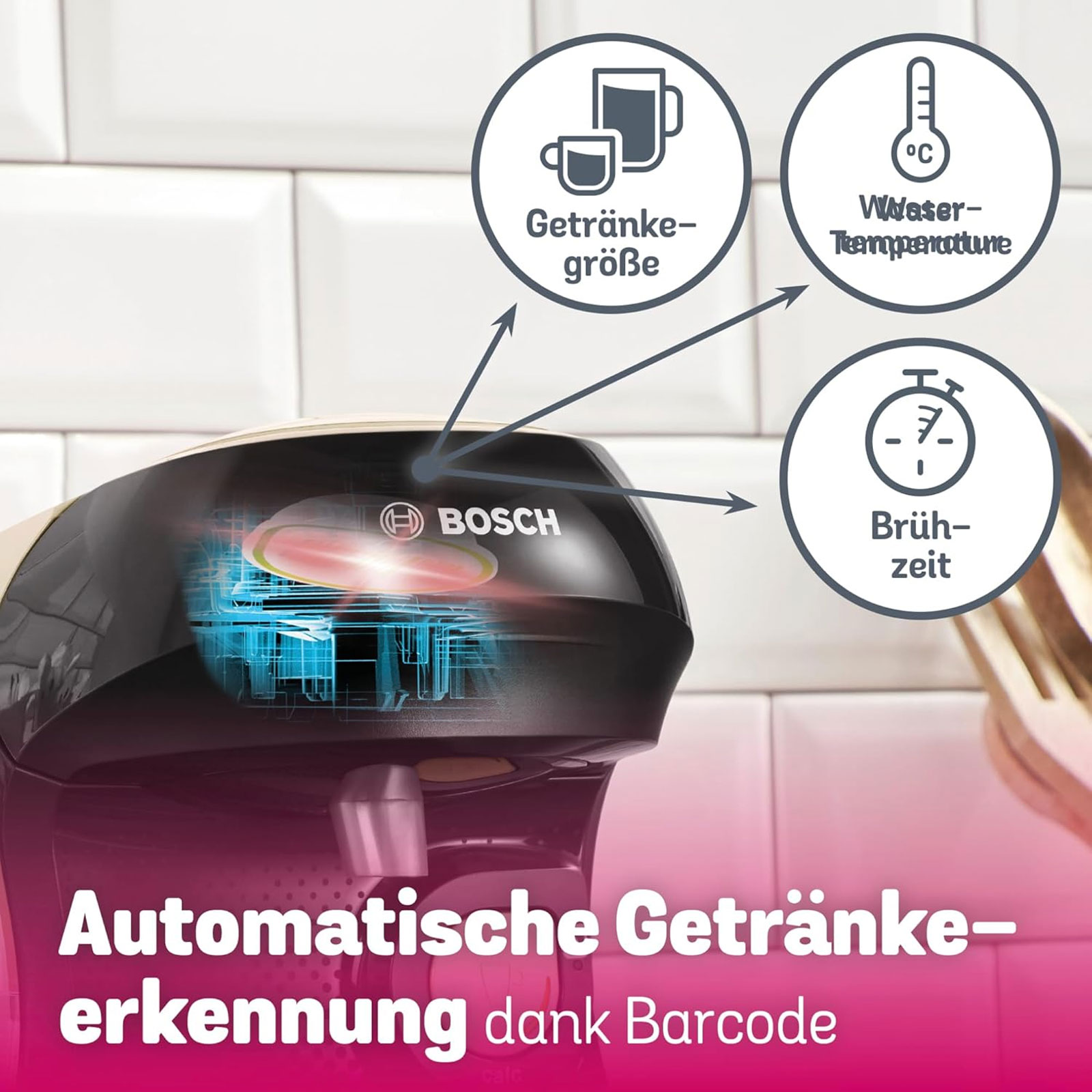 BOSCH TAS107E Kapselmaschine