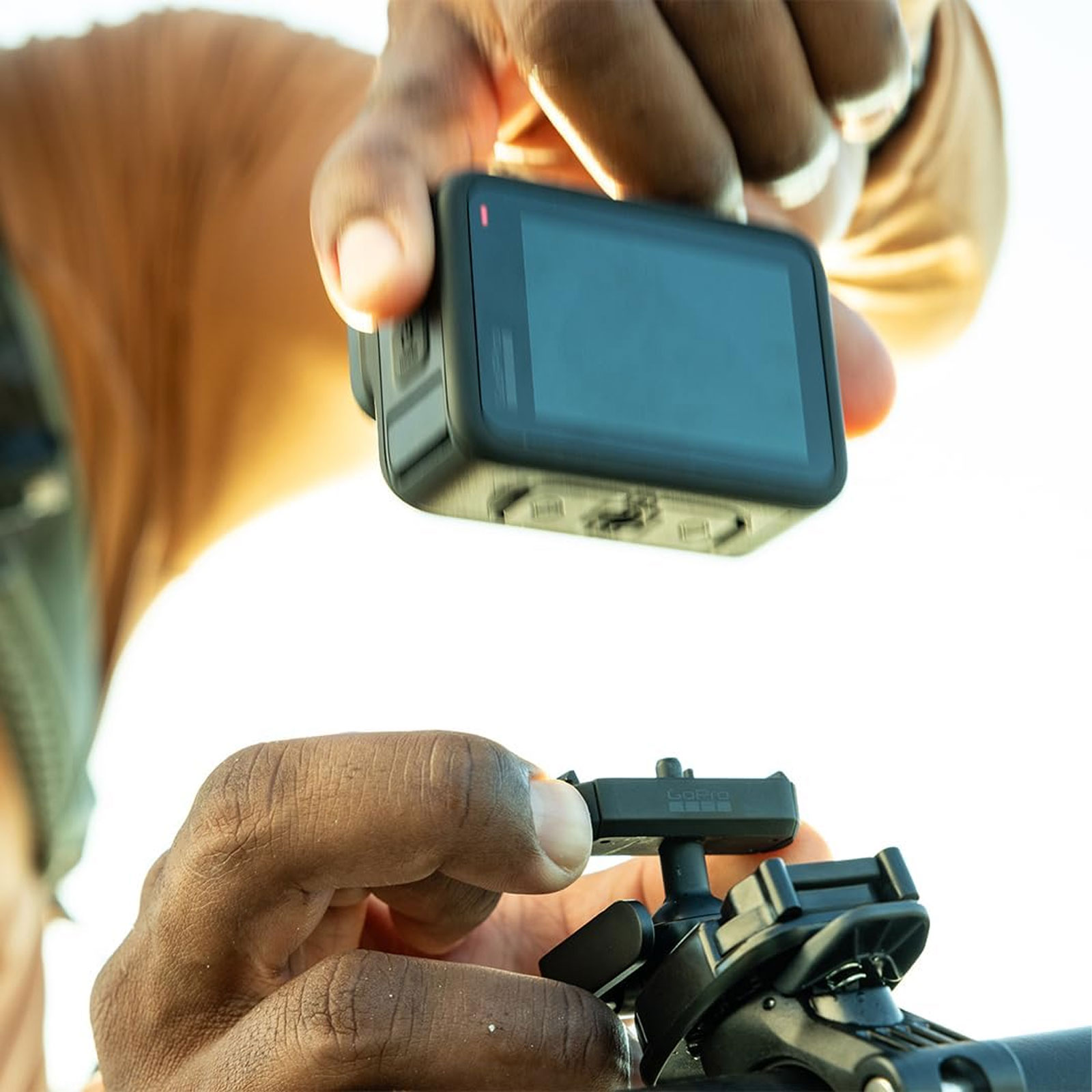 GoPro Halterung mit Magnetverriegelung (Mit Hero13 Black kompatibel)