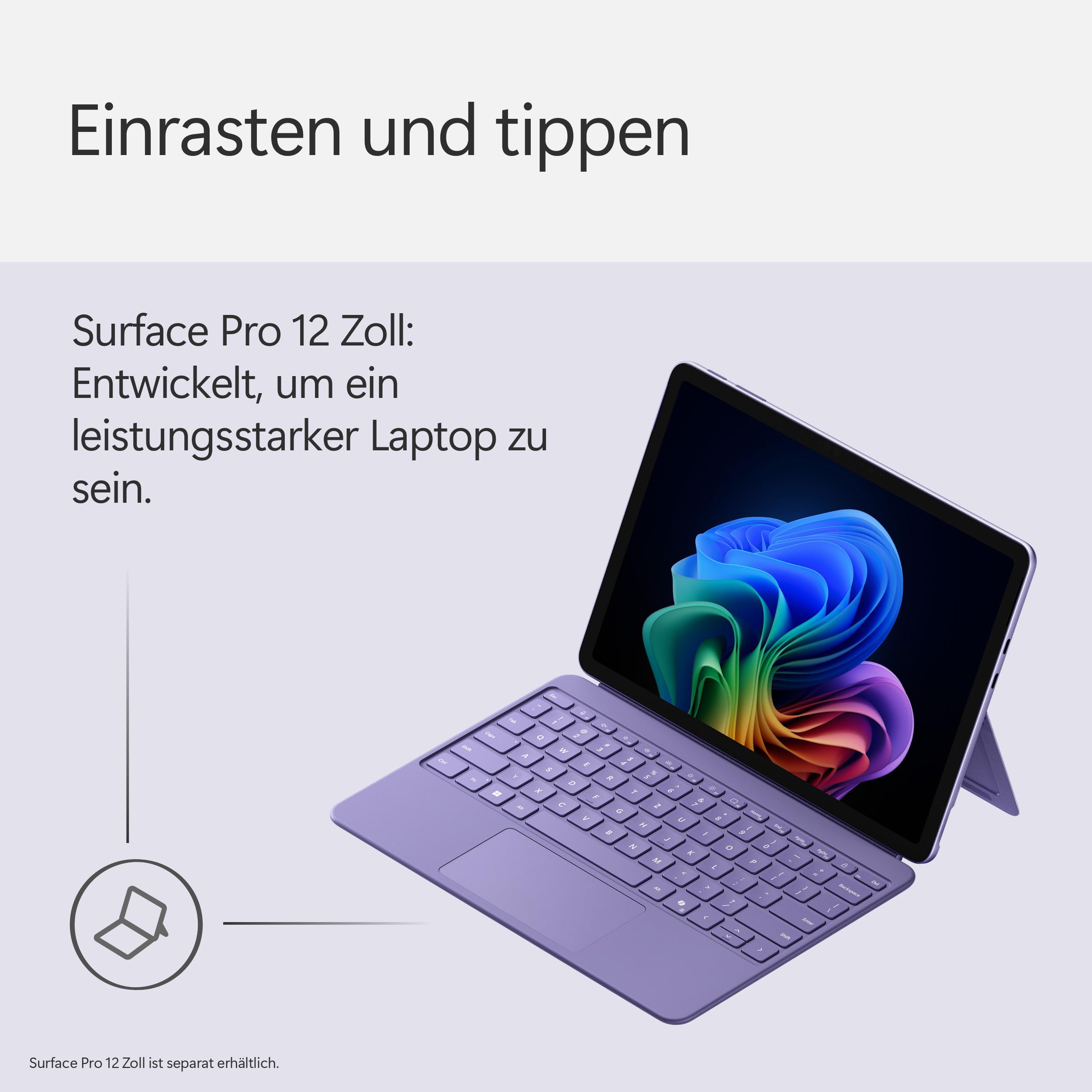Microsoft Surface Pro 12" Keyboard