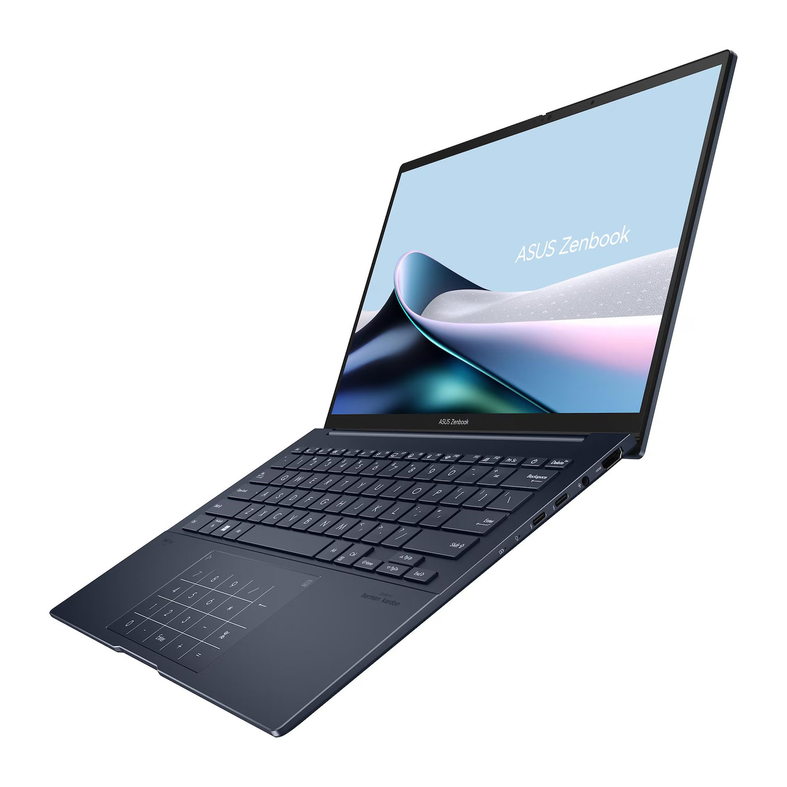 ASUS Notebook Zenbook 14 OLED, Blau, 14 Zoll, WQXGA+, Intel Core Ultra 7 155H, 32 GB, 1 TB M.2 SSD, Intel Arc (120 Hz, 0,2 ms, UX3405MA-PP102X)