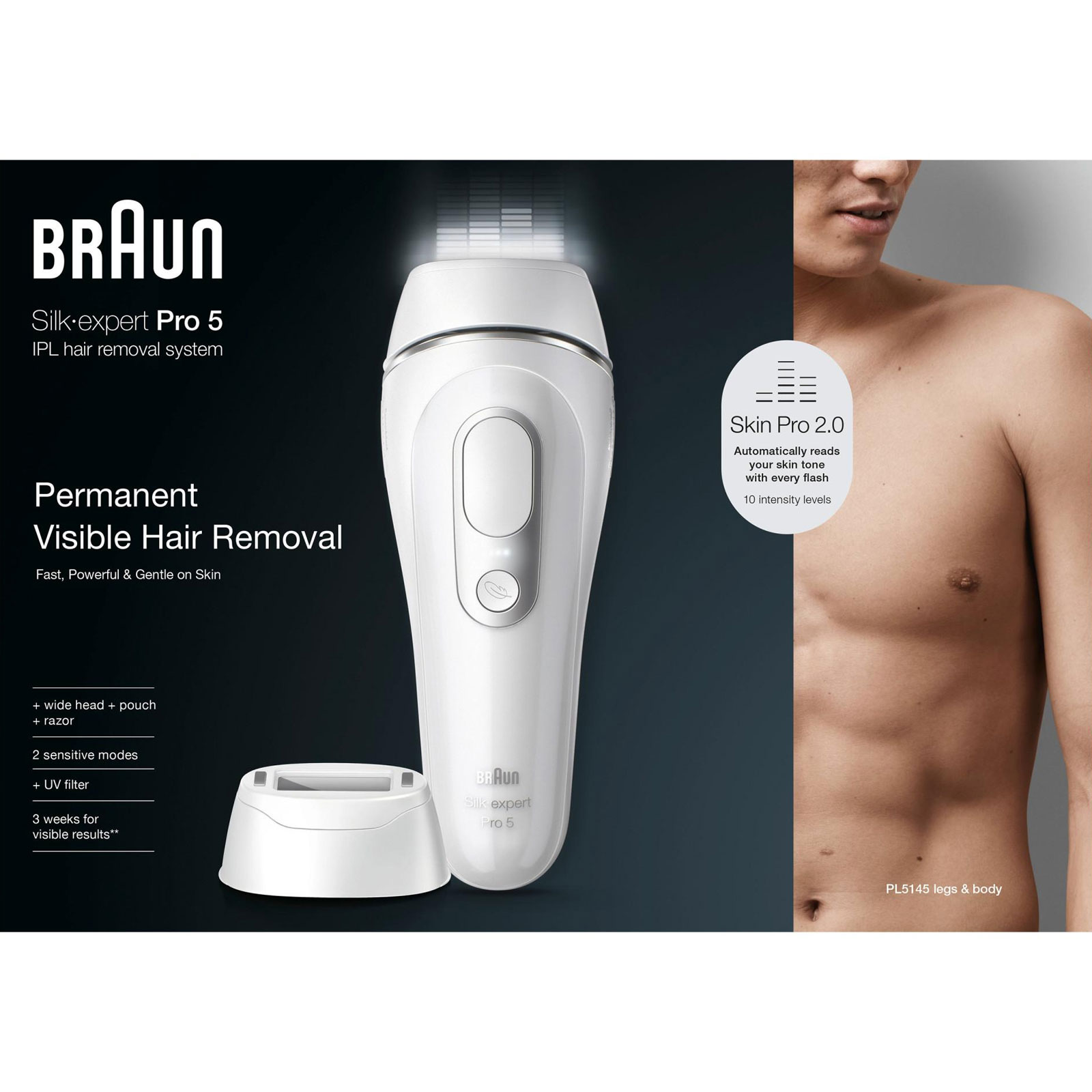 Braun IPL Haarentferner IPL Silk·expert Pro 5 PL5145